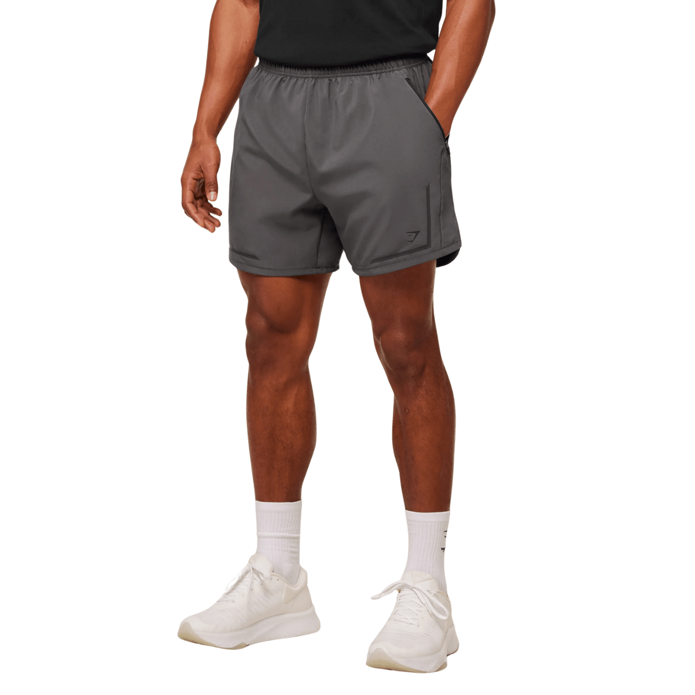 Gymshark Movement Sport 5" Shorts slim fit Grey
