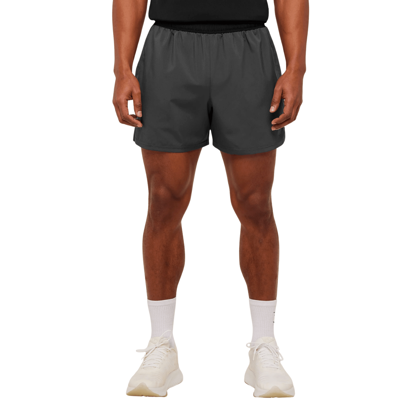 Gymshark Arrival Contrast Shorts slim fit Grey/GS Black