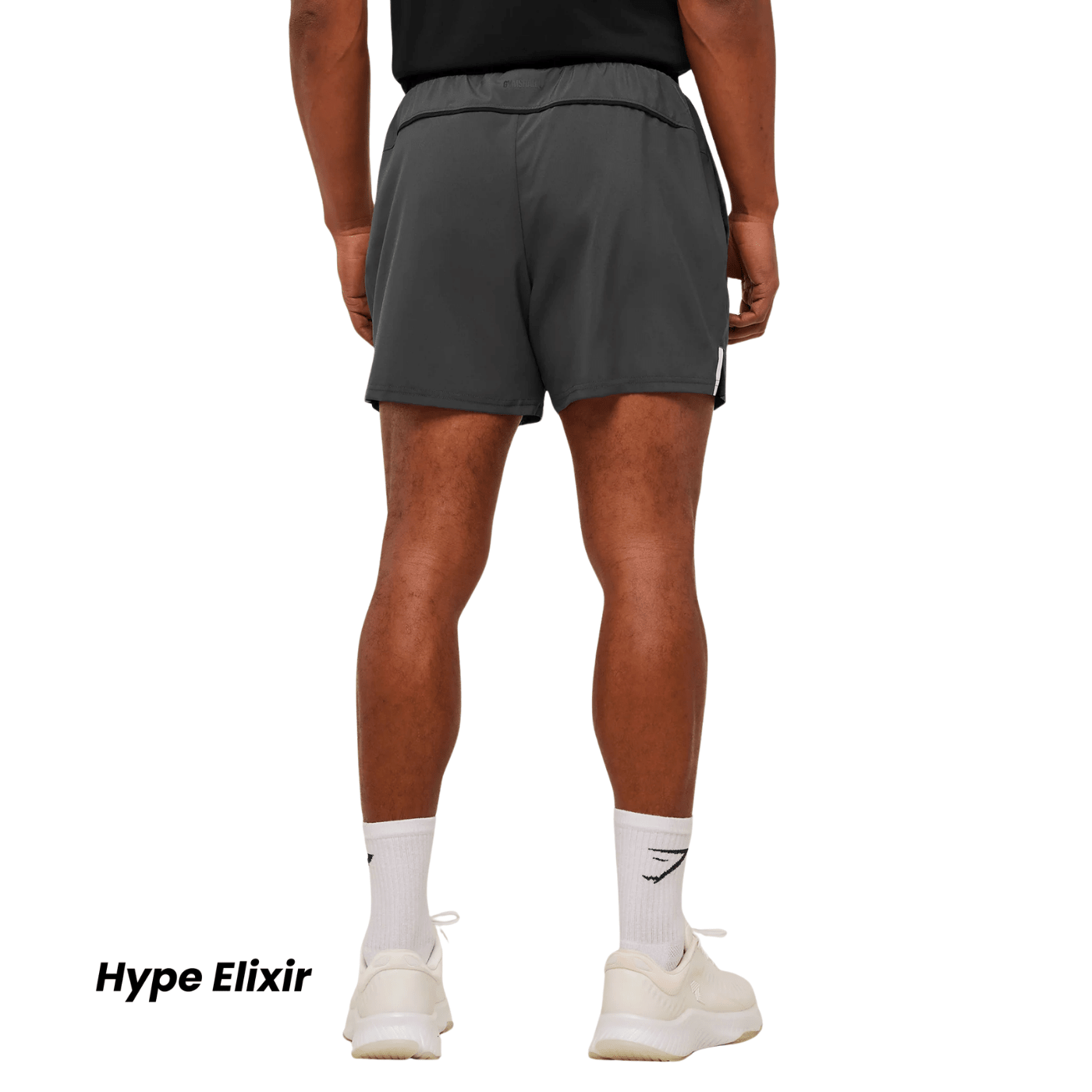 Gymshark Arrival Contrast Shorts slim fit Grey/GS Black