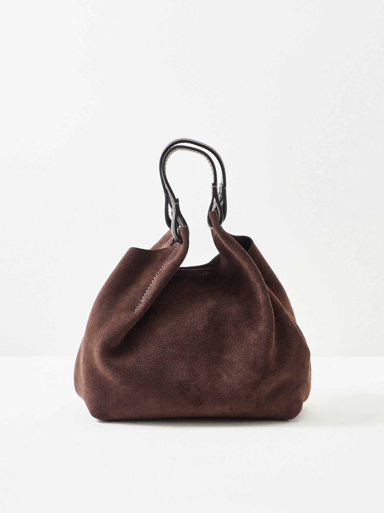 Gianni Chiarini Dua M Suede Crossbody Bag Brown