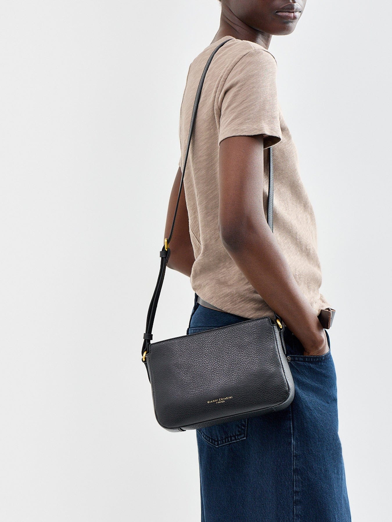 Gianni Chiarini Laura Crossbody Black