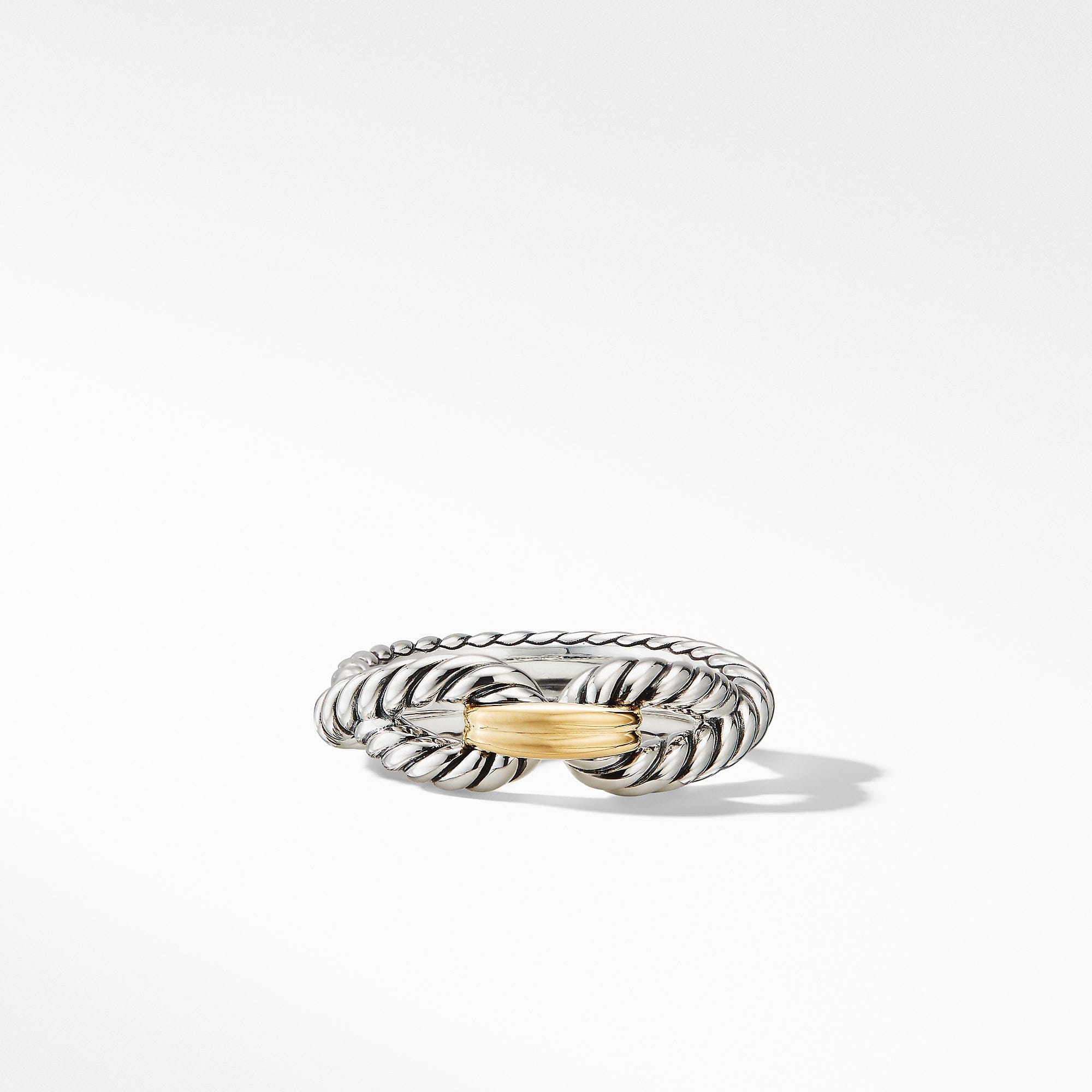 David Yurman Cable Loop Ring with 18K Gold - R14038