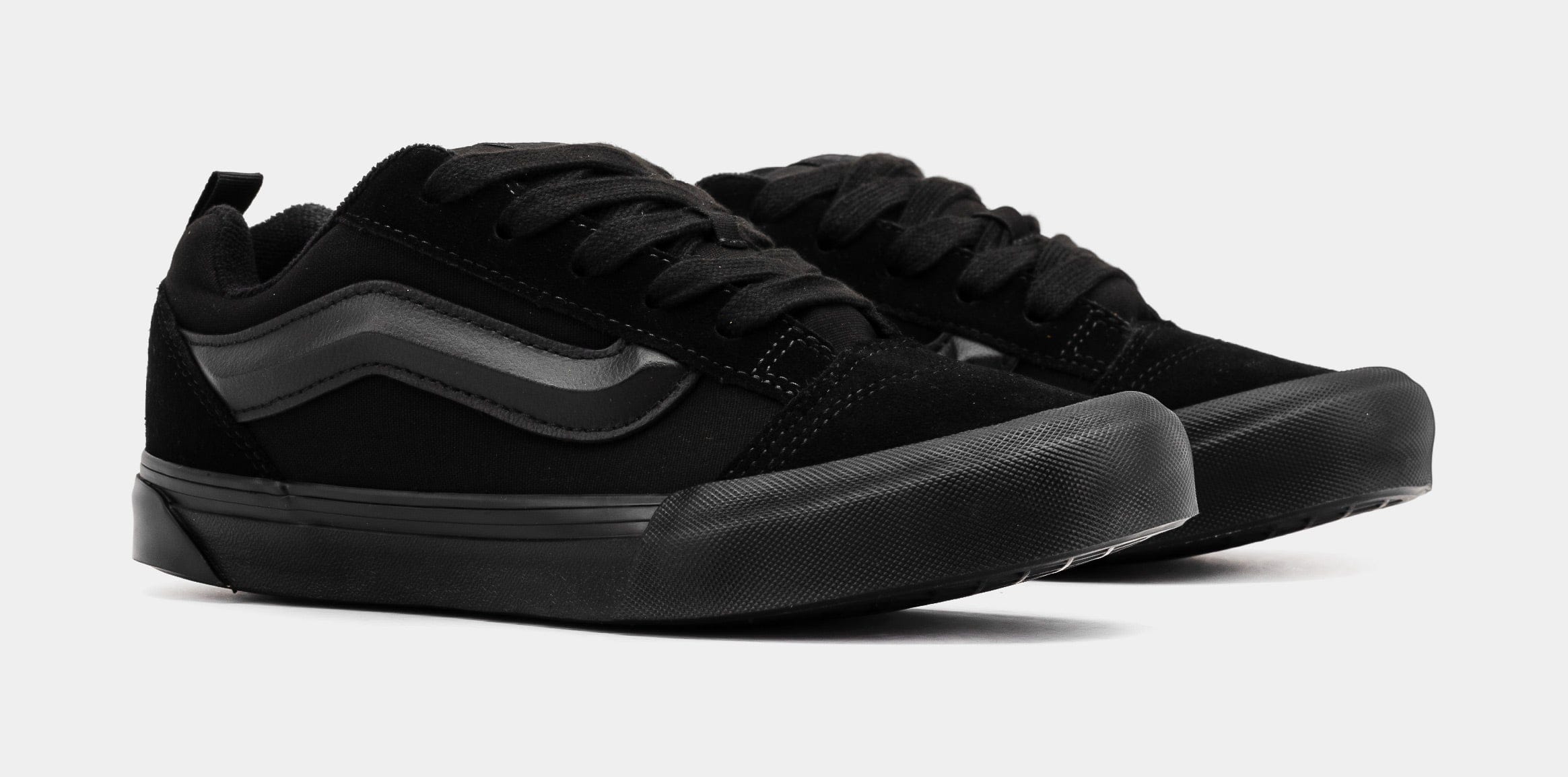 Vans Knu Skool Grade School Lifestyle Shoes (Black)