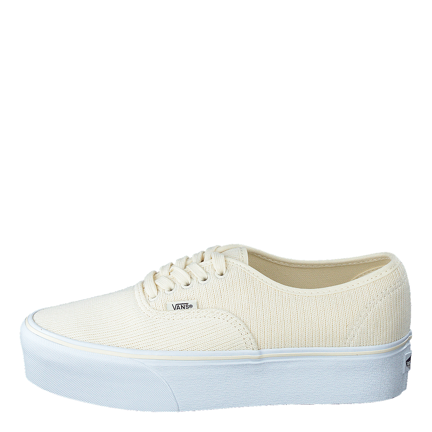 Vans Ua Authentic Stackform (rib Knit)antiquewhttrwht