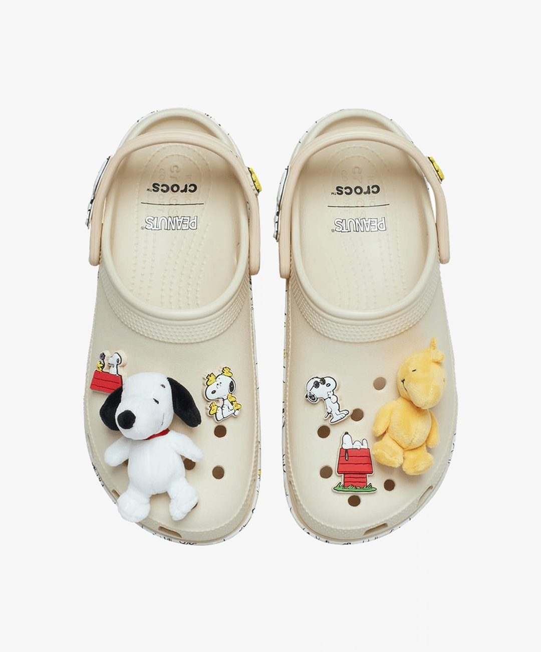 CROCS | PEANUTS CLASSIC PLATFORM CLOG { CREAM/MULTI