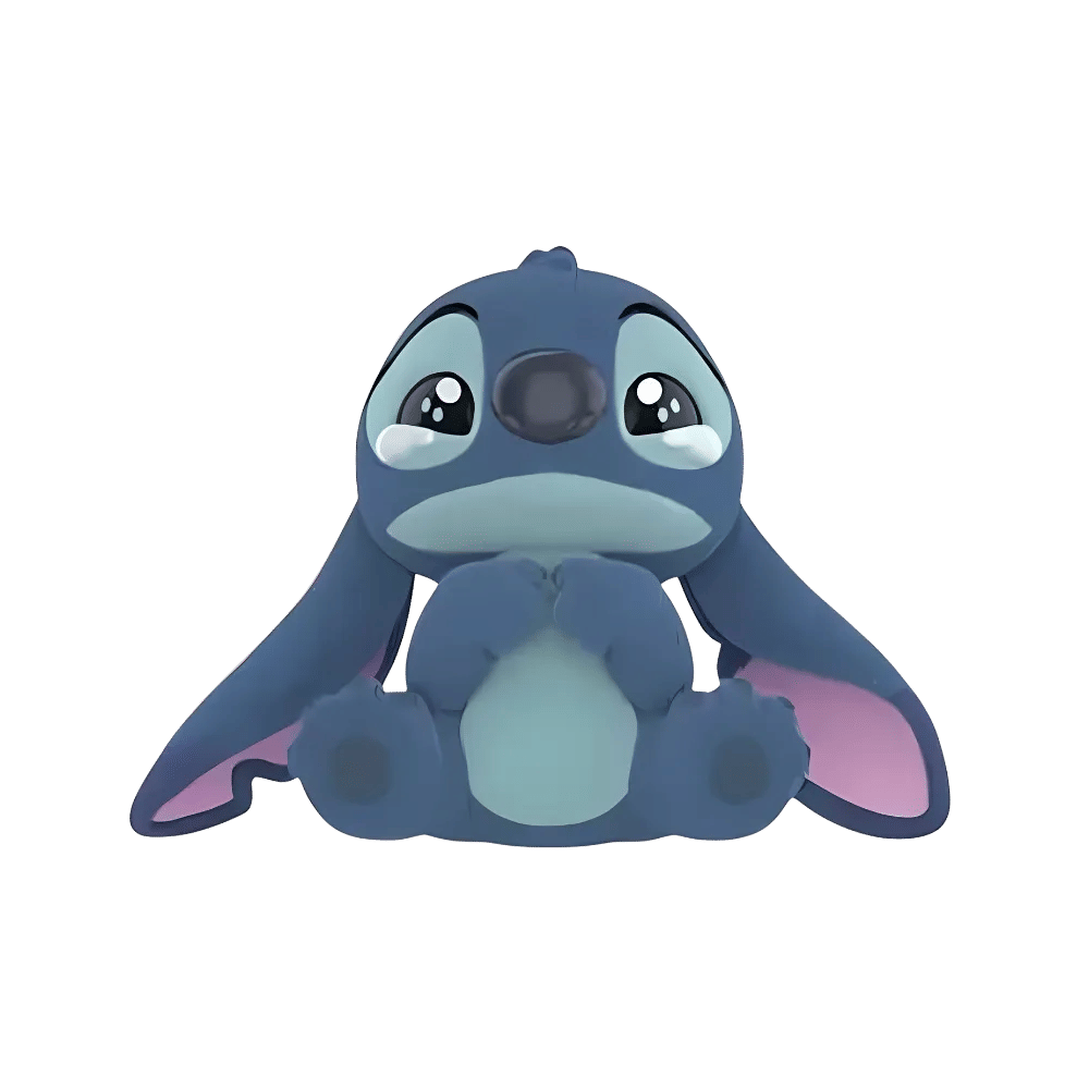 Pop Mart Disney Stitch Little Emotions Series Cry the Heart Out Figure
