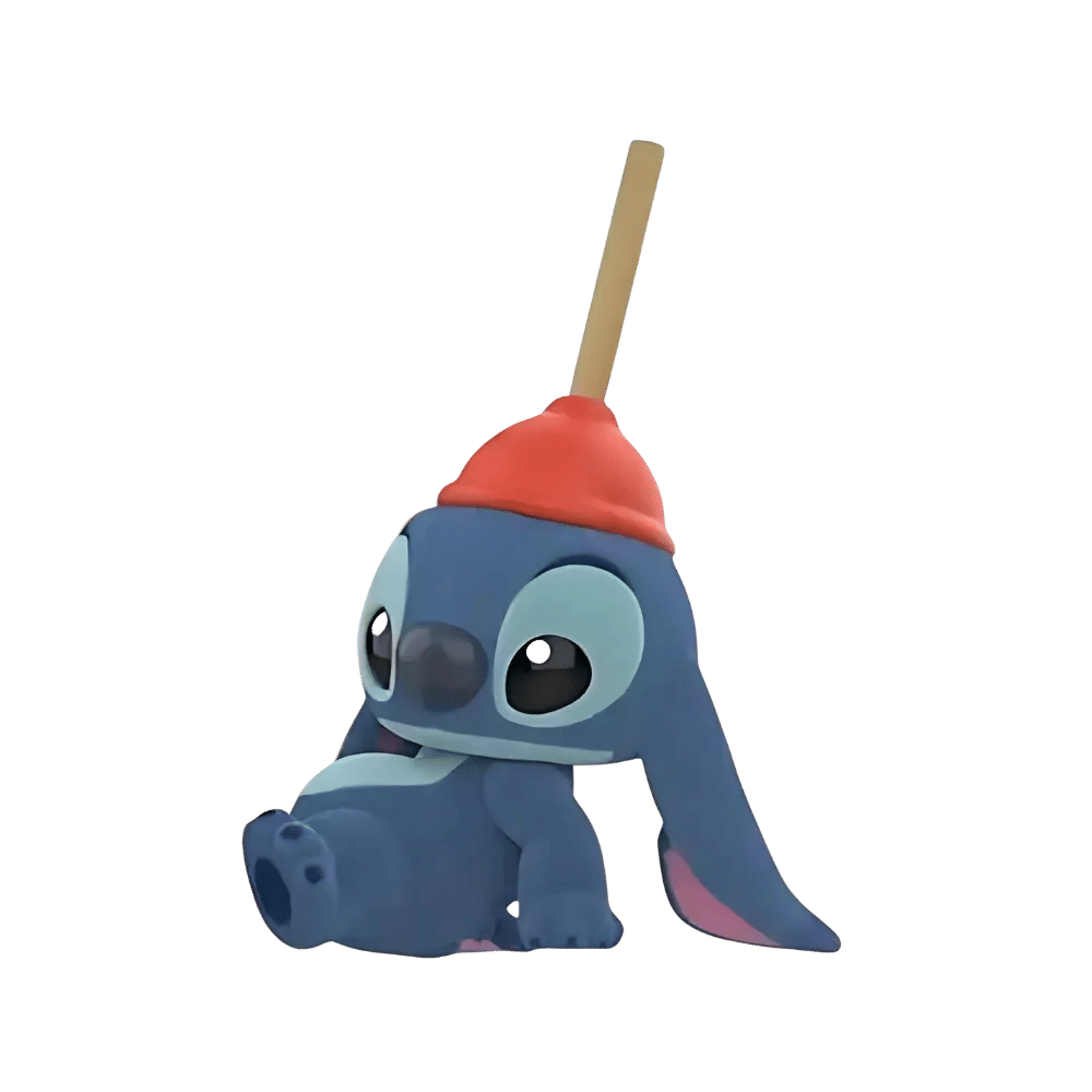 Pop Mart Disney Stitch Little Emotions Series Head's Spinning Figure