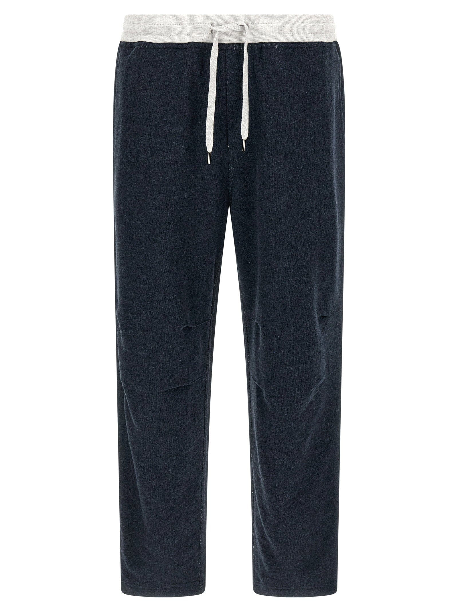 Brunello Cucinelli Men's Linen Cotton Joggers