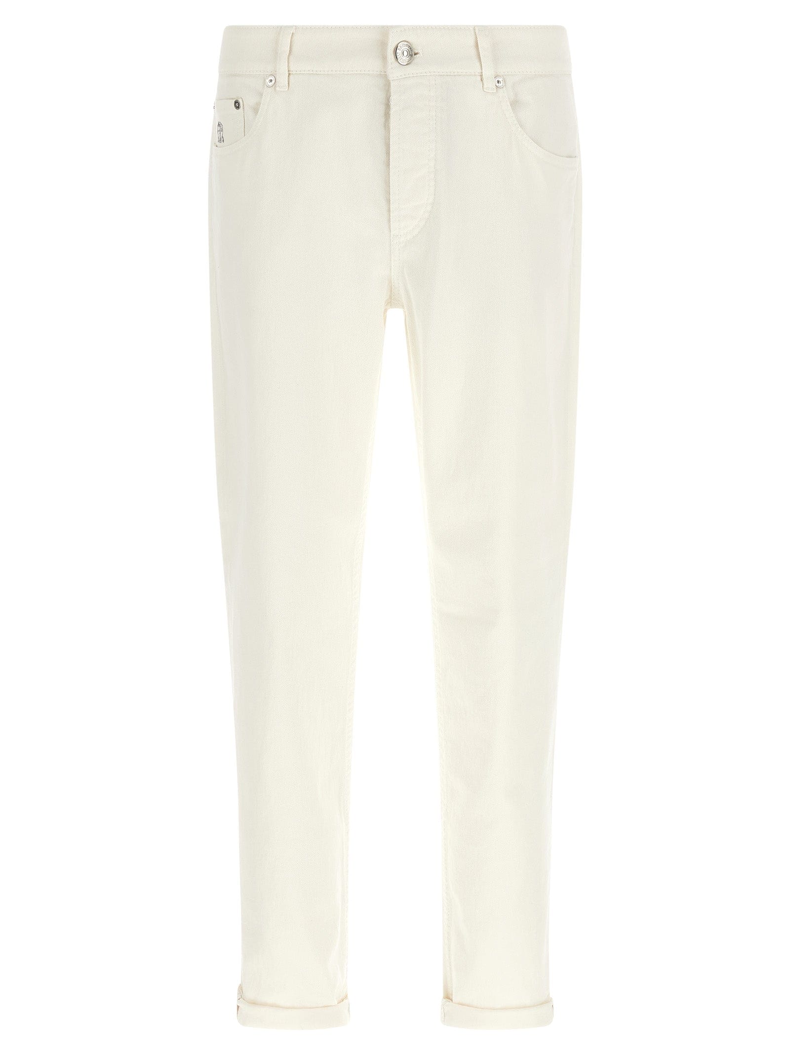 Brunello Cucinelli Cotton Jeans Men's blue