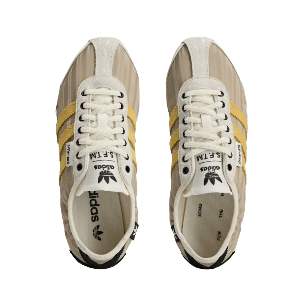 Song For The Mute x Adidas Tokyo Off White Preloved Yellow Black