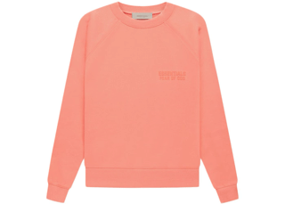 Fear of God Essentials Essentials Crewneck Coral
