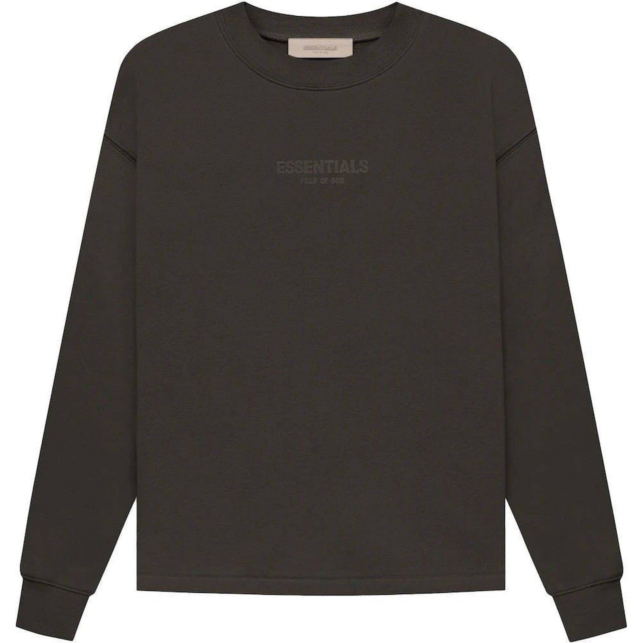 Fear of God Essentials Relaxed Crewneck Off Black (FW22)