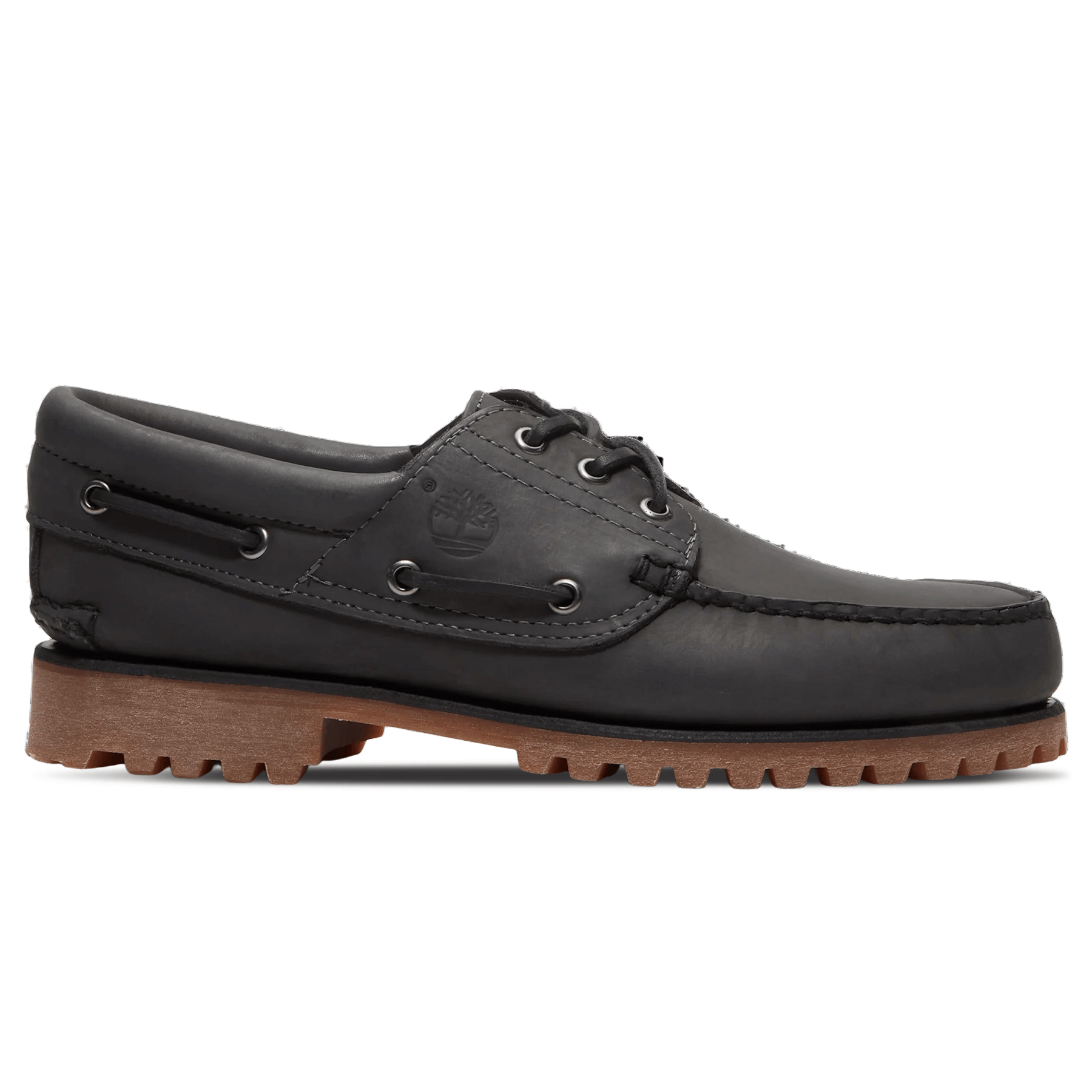 Timberland 3 Eye Lug Boat Shoe Dark Grey Nubuck