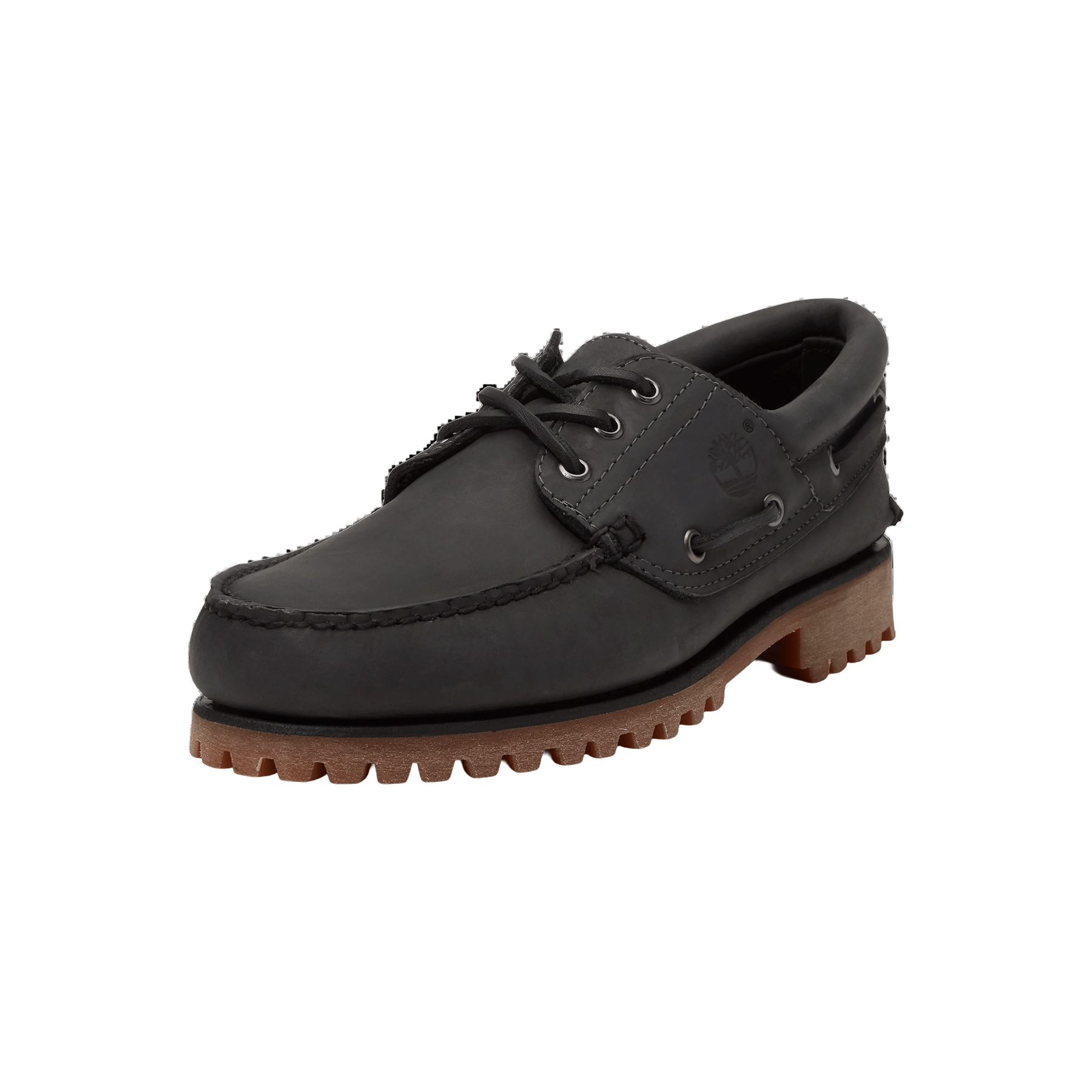 Timberland 3 Eye Lug Boat Shoe Dark Grey Nubuck