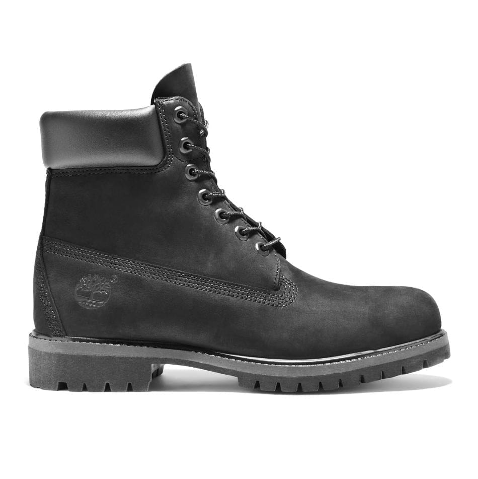 Timberland Men's 6 - Inch Boot 10073 Black Nubuck