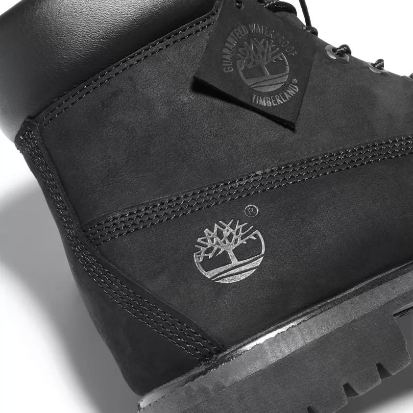 Timberland Men's 6 - Inch Boot 10073 Black Nubuck