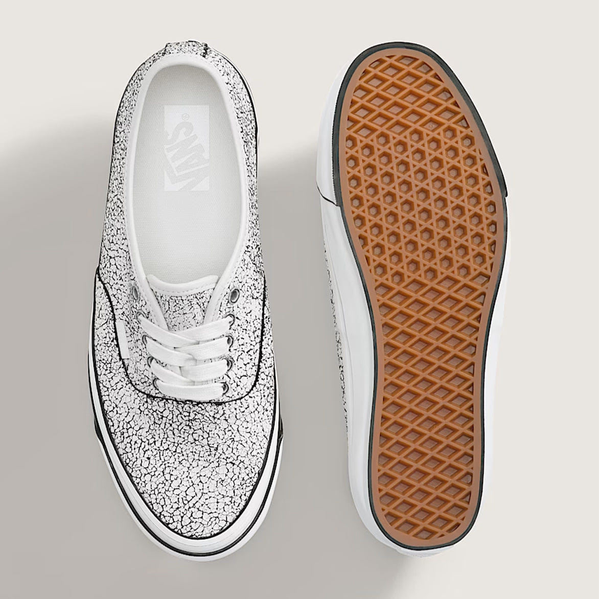 Vans LX AUTHENTIC 44 OVERPAINT - BLANC DE BLANC