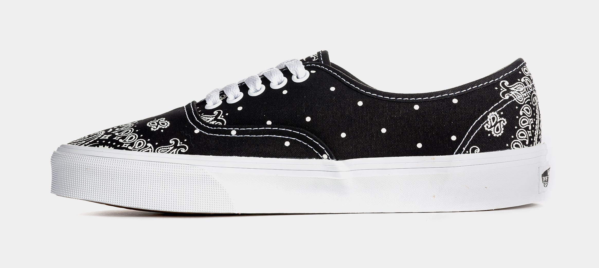 Vans Authentic Mens Skate Shoes (Black/White)