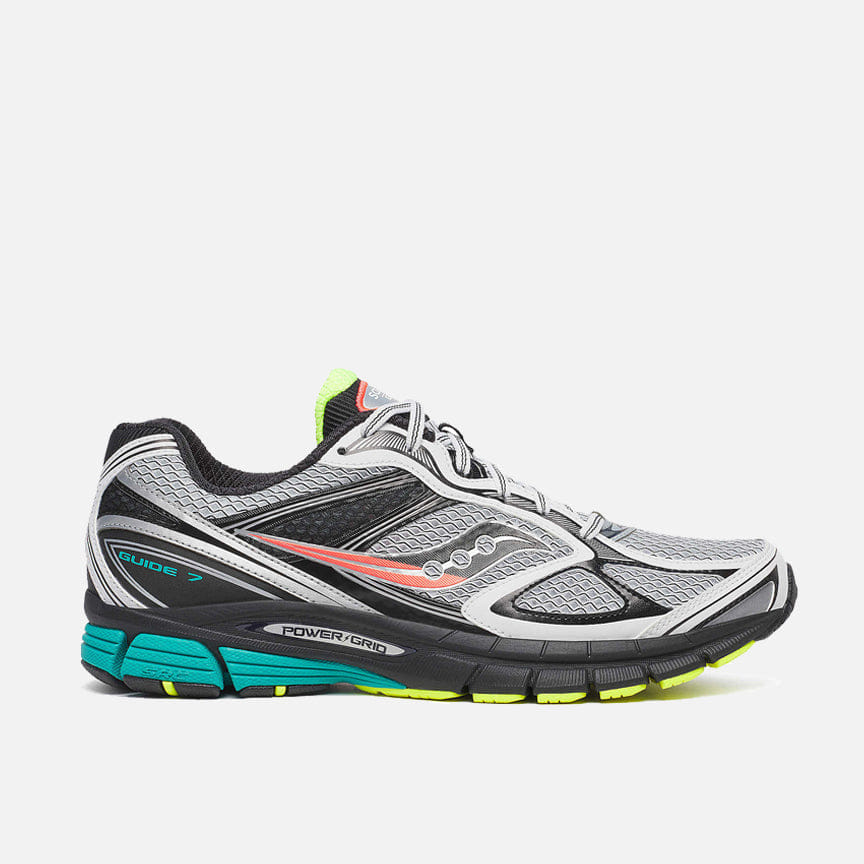 Saucony PROGRID GUIDE 7 - WHITE / TEAL