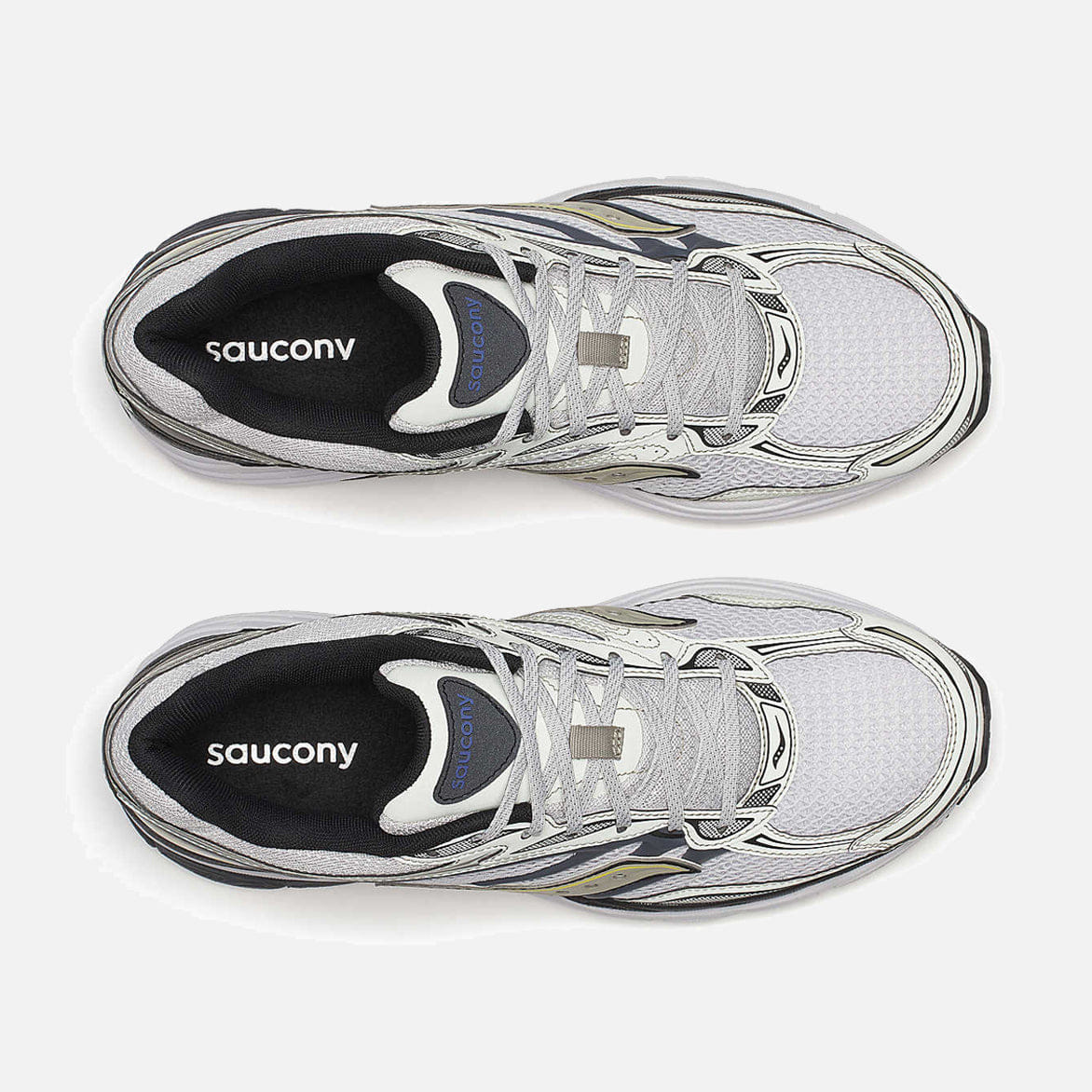 Saucony PROGRID OMNI 9 METALLIC - WHITE / GOLD
