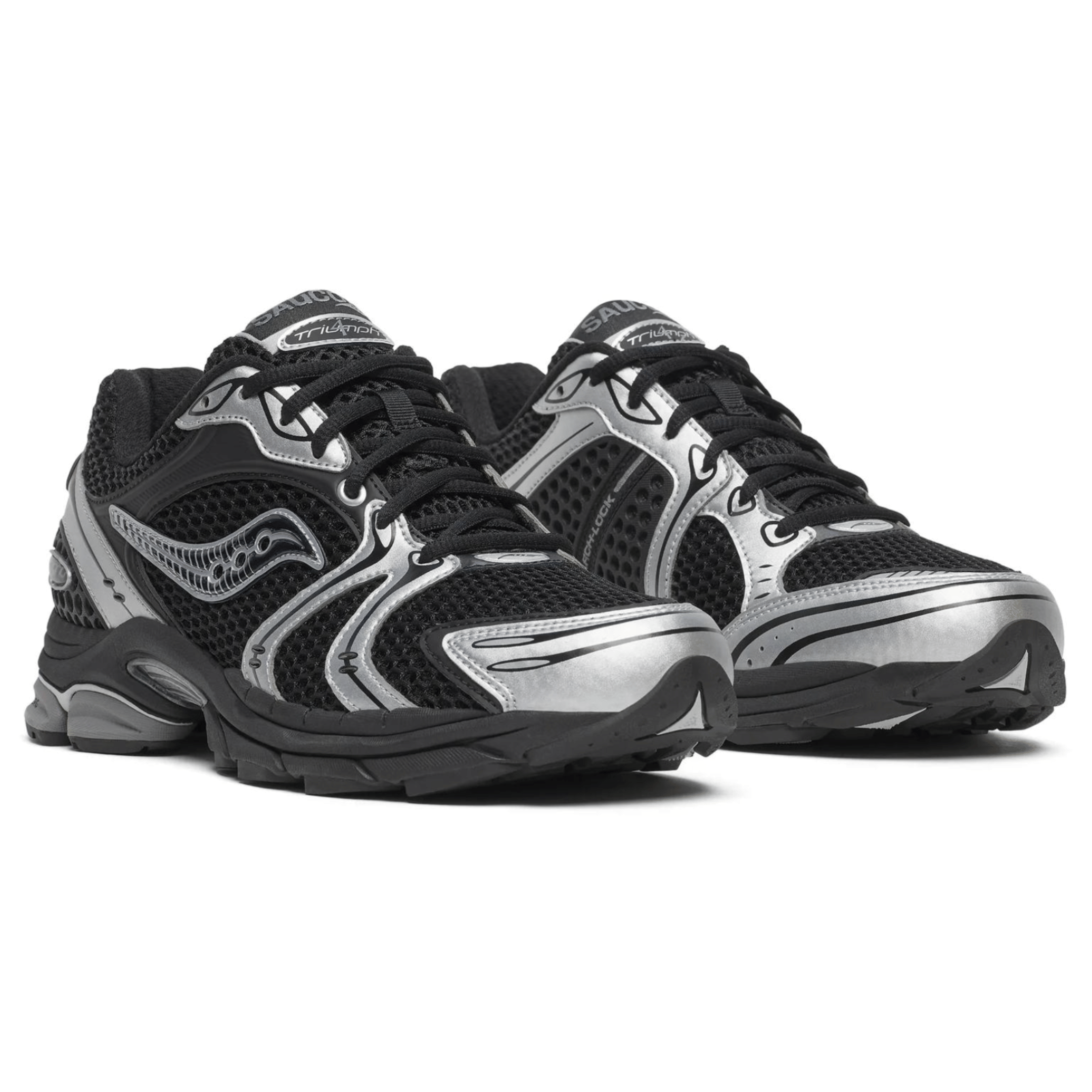 Saucony Men's ProGrid Triumph 4 Black/Silver