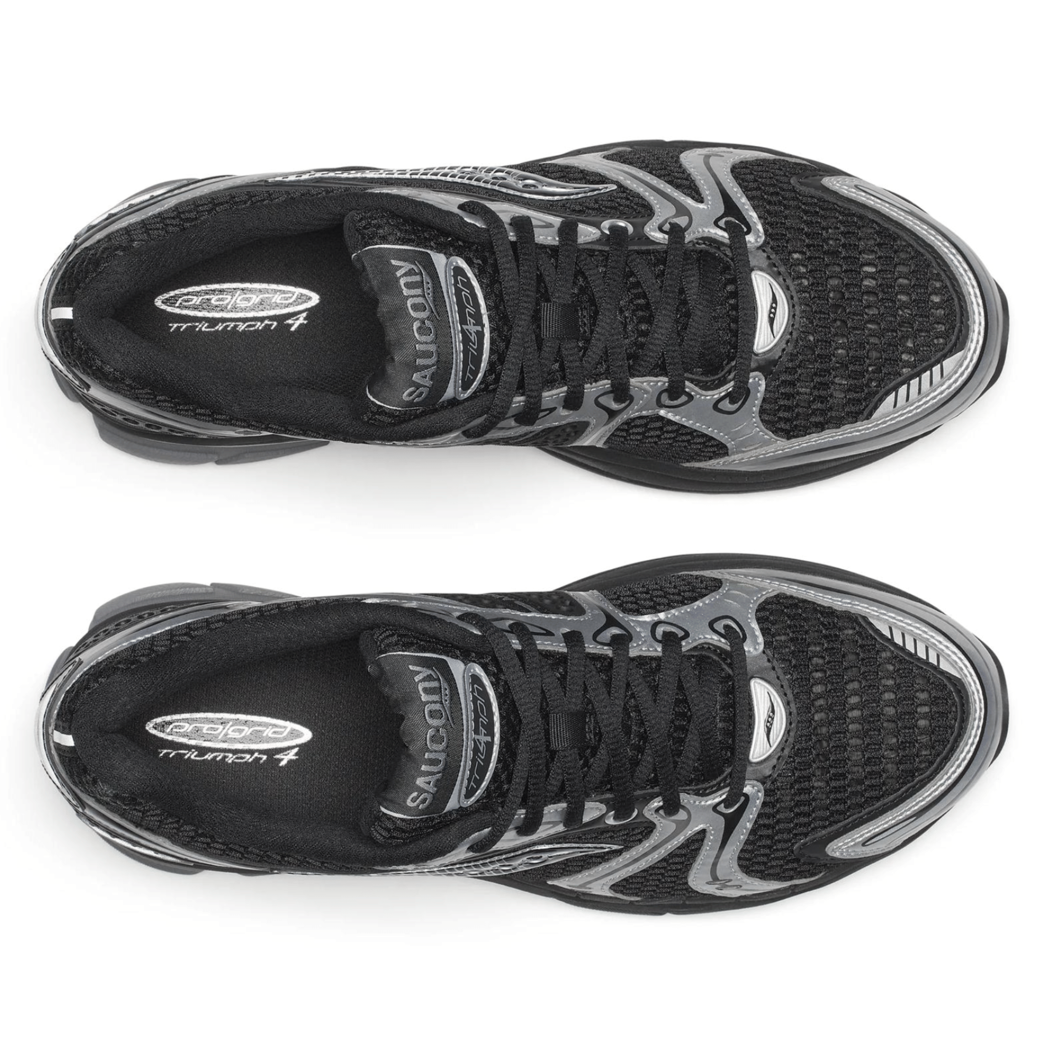 Saucony Men's ProGrid Triumph 4 Black/Silver