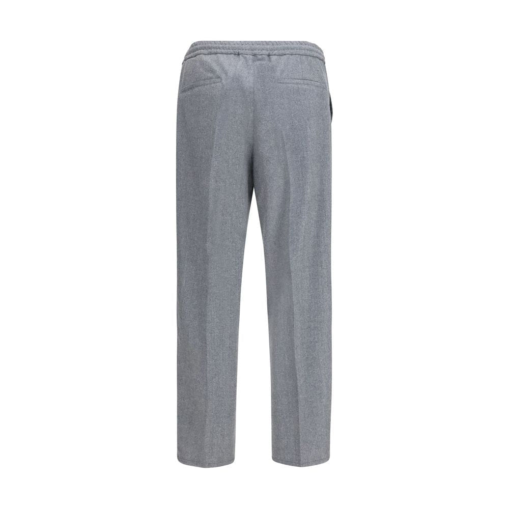 Brunello Cucinelli Wool Oves Aries Casual Men's Pants
