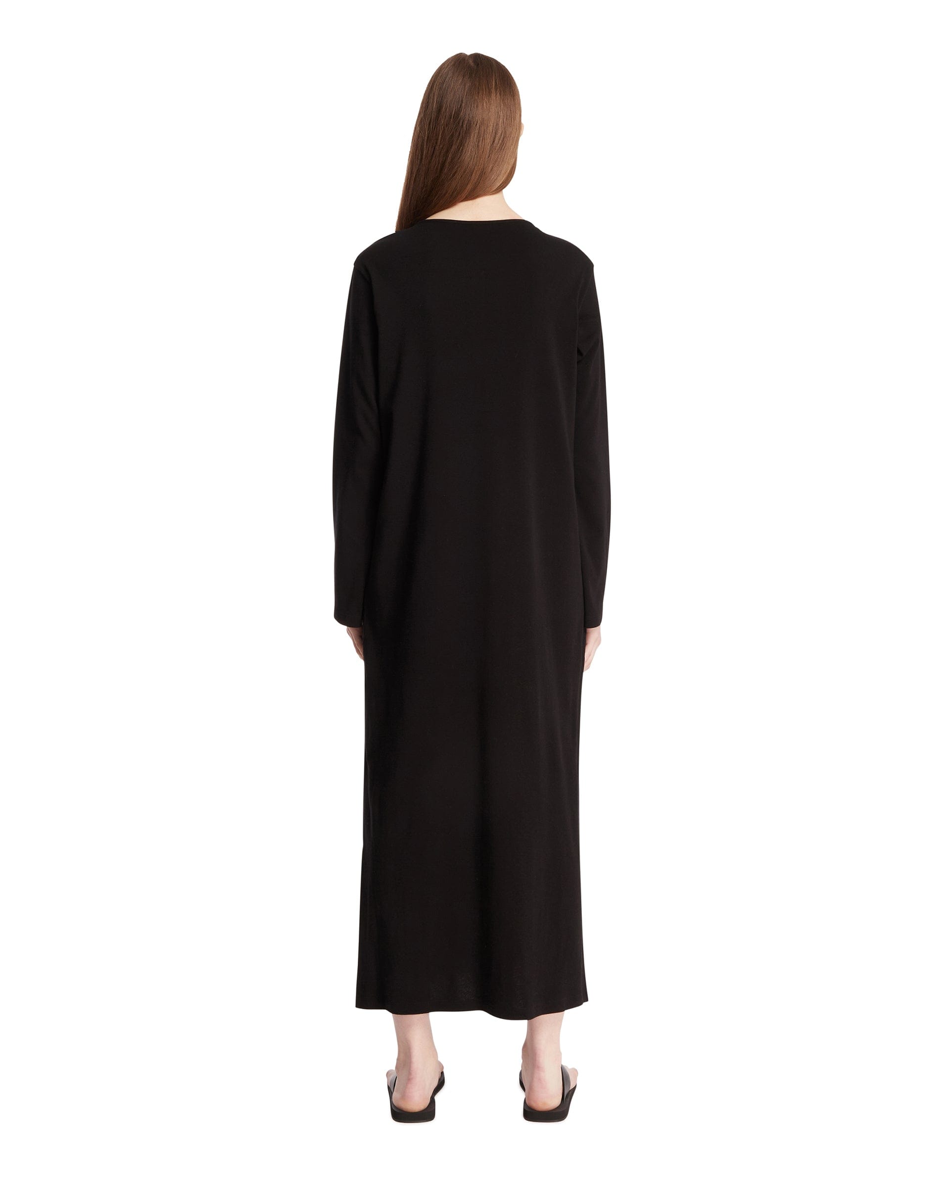 THE ROW Abito In Cotone Nero
