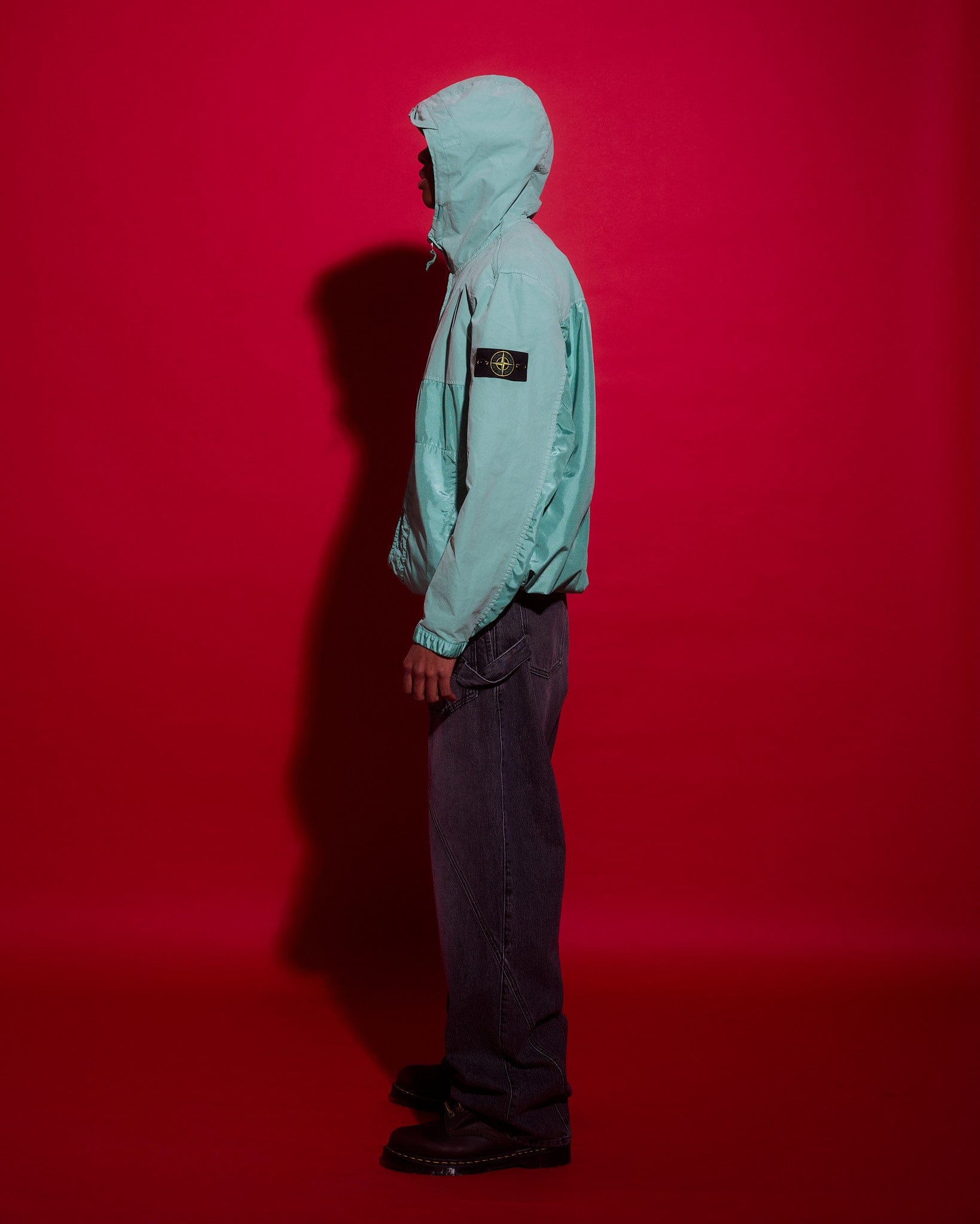 Stone Island Polyester Tela With David Light - TC Jacket