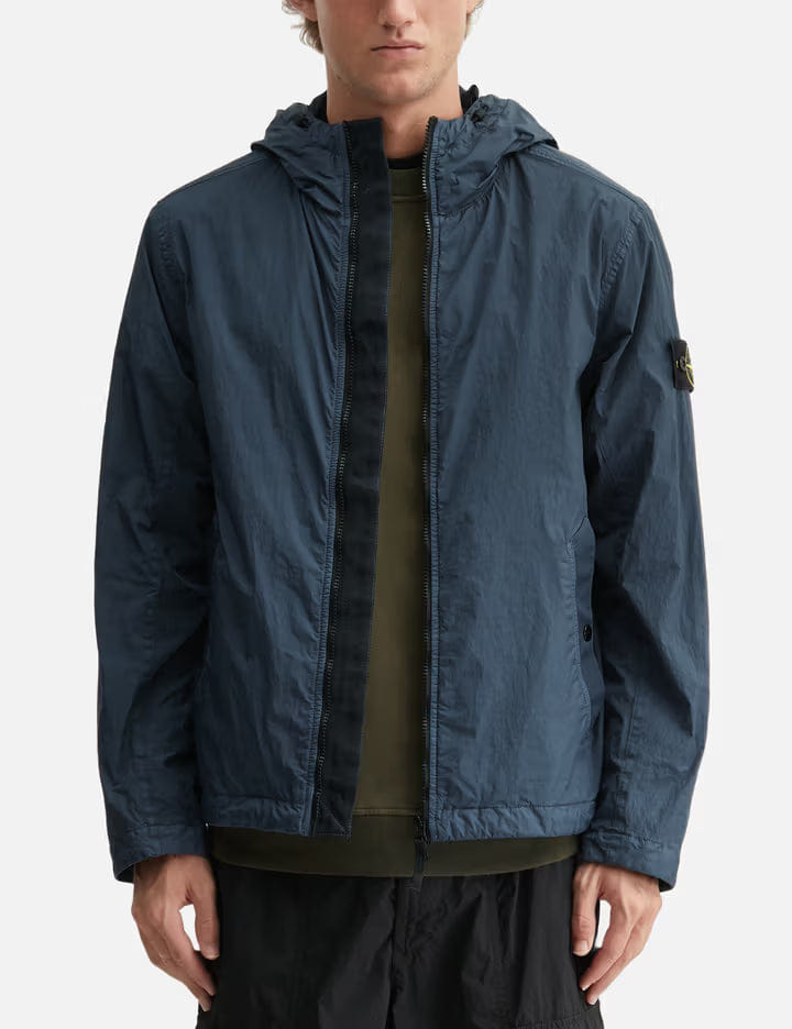 Stone Island Garment Dyed Crinkle Reps NY Jacket