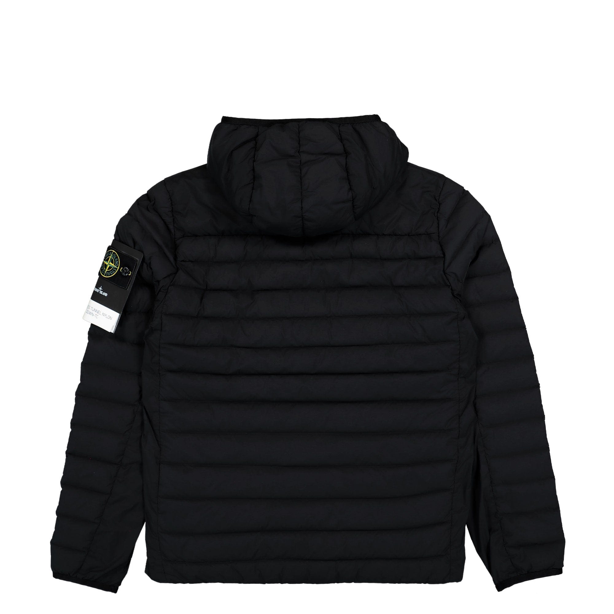 Stone Island Seamless Tunnel Hooded Down Jacket With Anti Drop Finish
