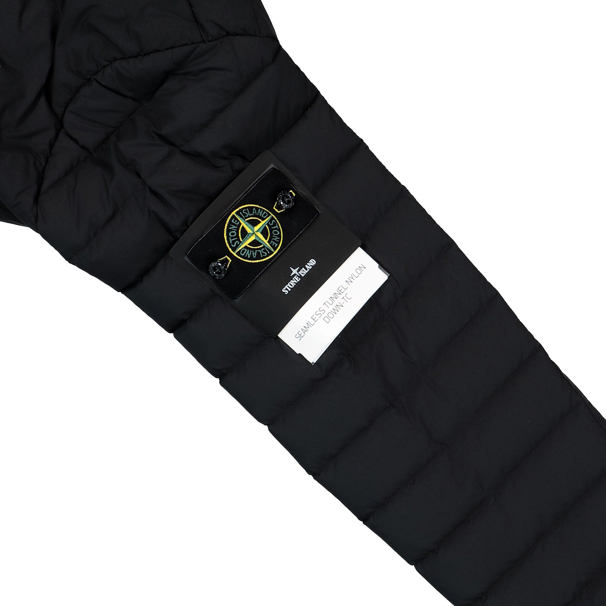 Stone Island Seamless Tunnel Hooded Down Jacket With Anti Drop Finish