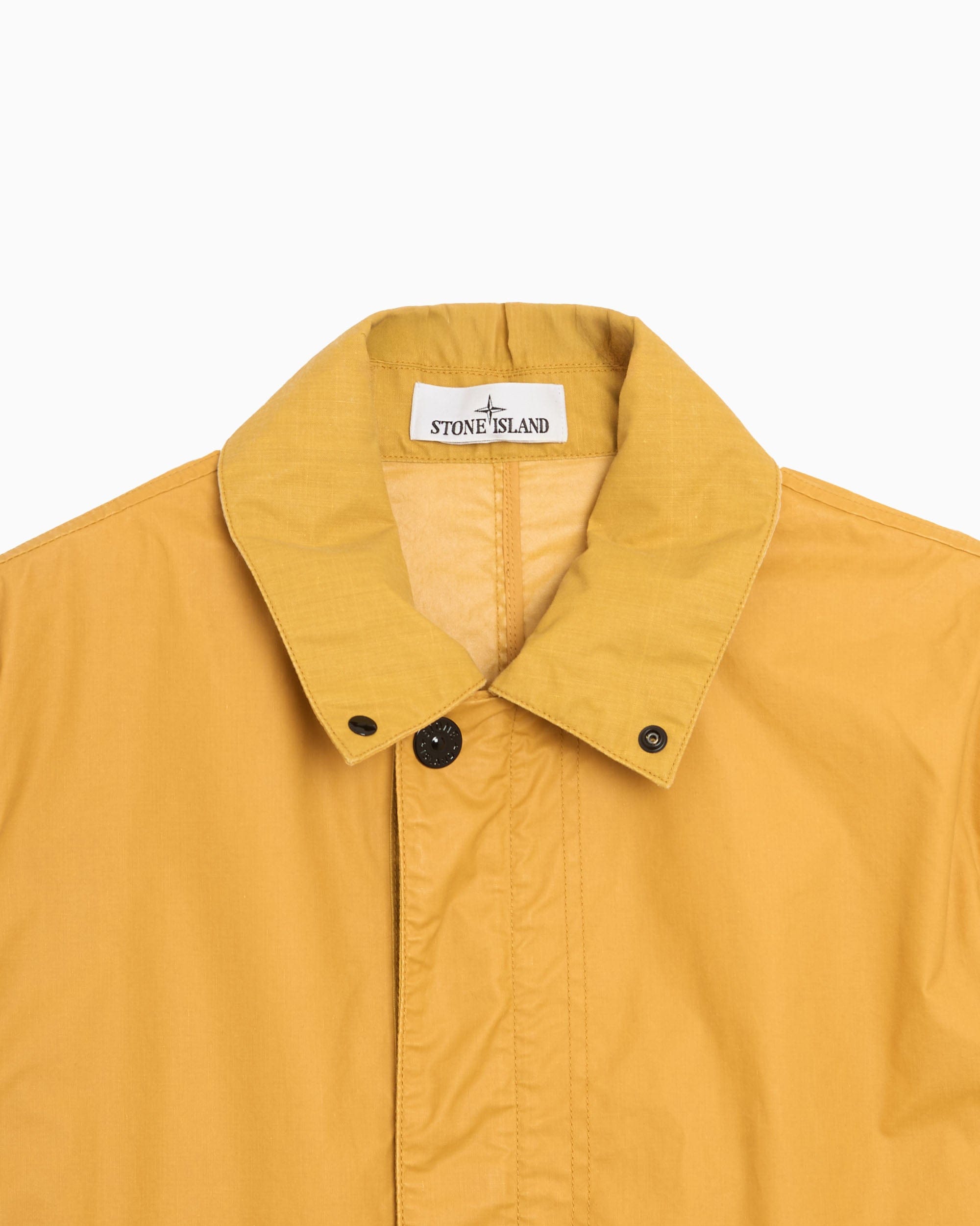 Stone Island Chaqueta ligera Stone Island Waxed Pigment para hombre