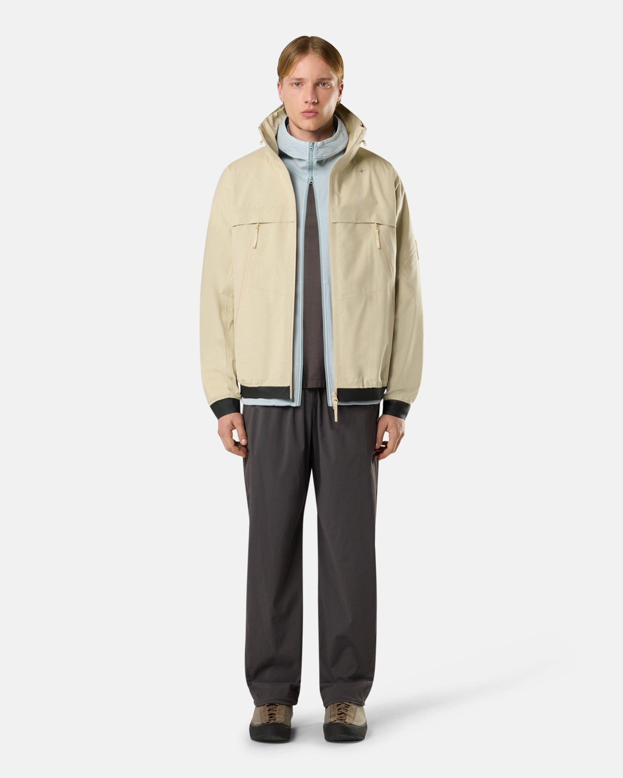 Stone Island Chaqueta impermeable Stone Island Stellina Gore - Tex® para hombre
