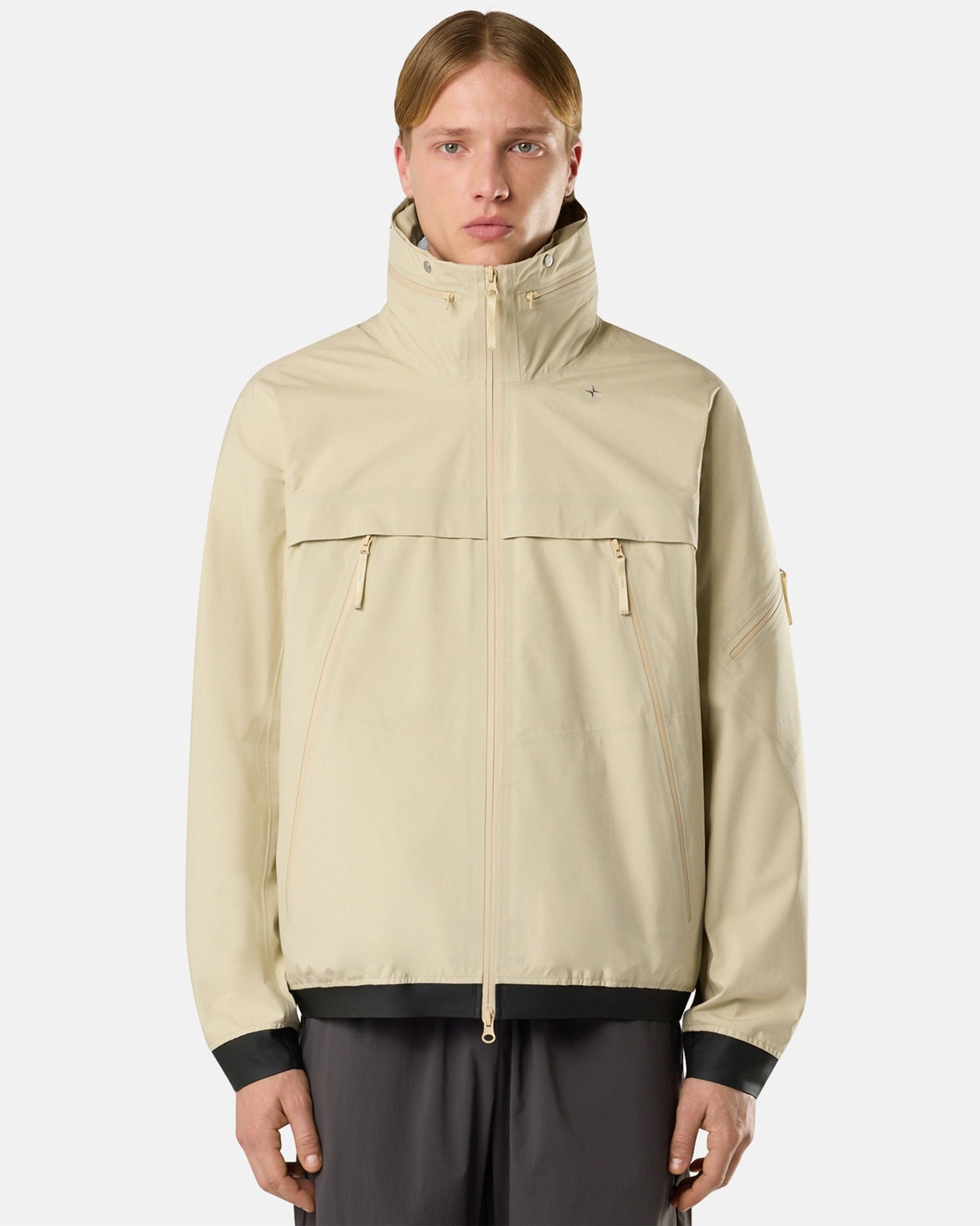 Stone Island Chaqueta impermeable Stone Island Stellina Gore - Tex® para hombre