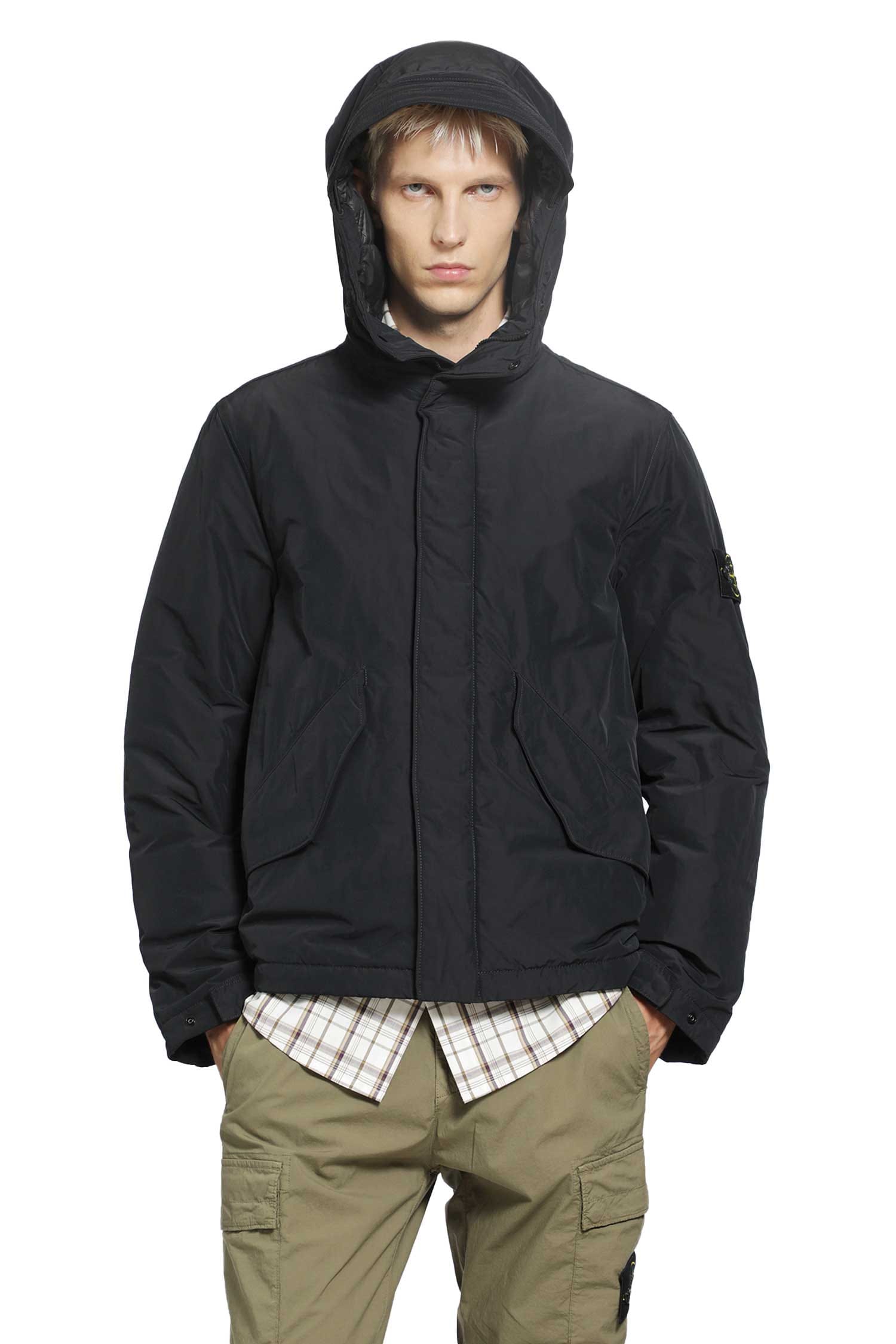 Stone Island 4100010 Micro Twill Hooded Jacket