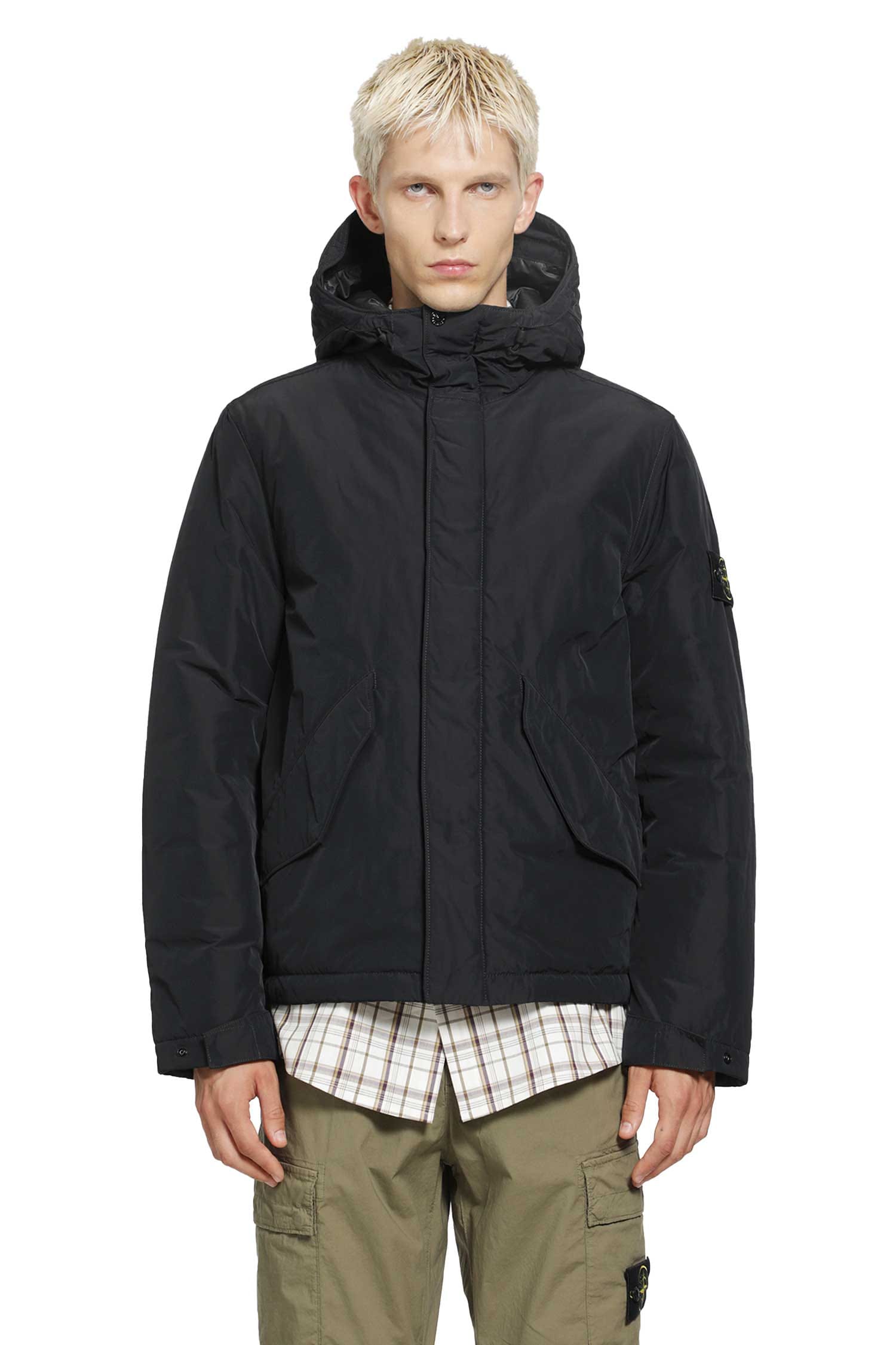 Stone Island 4100010 Micro Twill Hooded Jacket