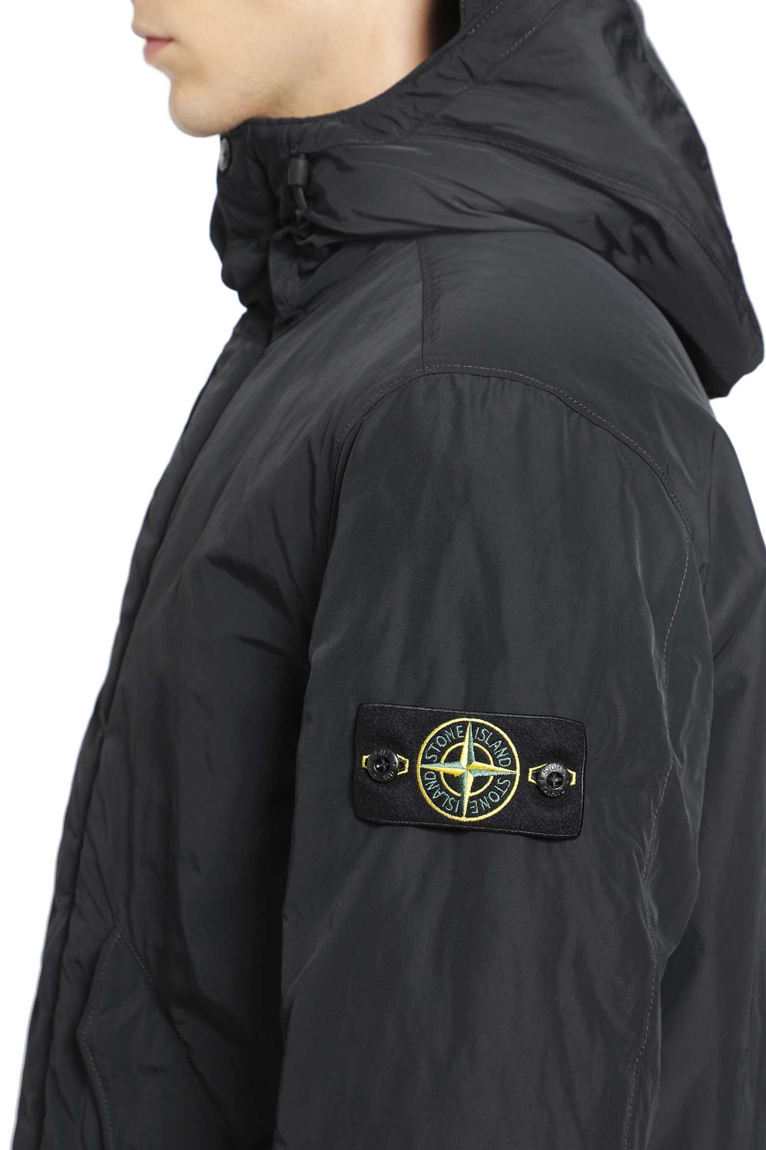 Stone Island 4100010 Micro Twill Hooded Jacket