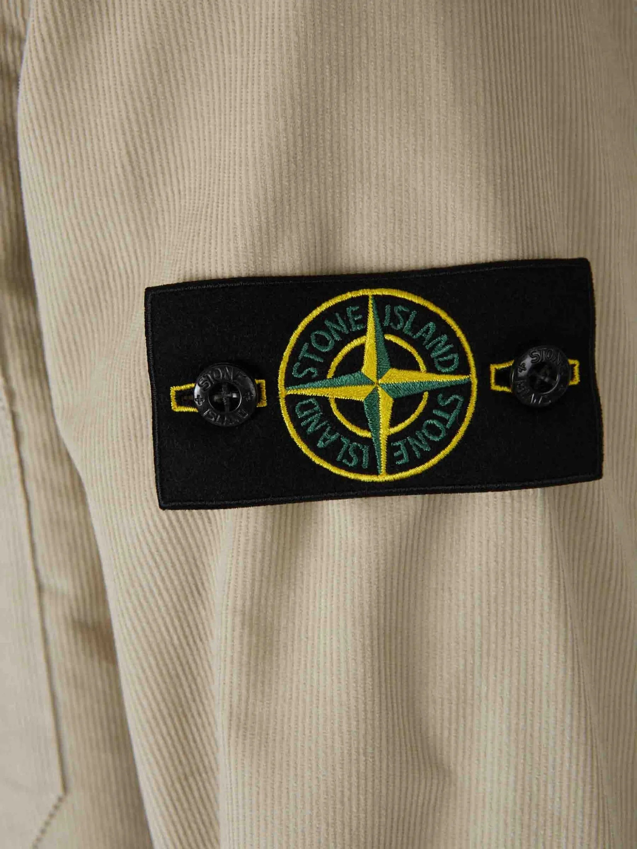 Stone Island corduroy shirt jacket