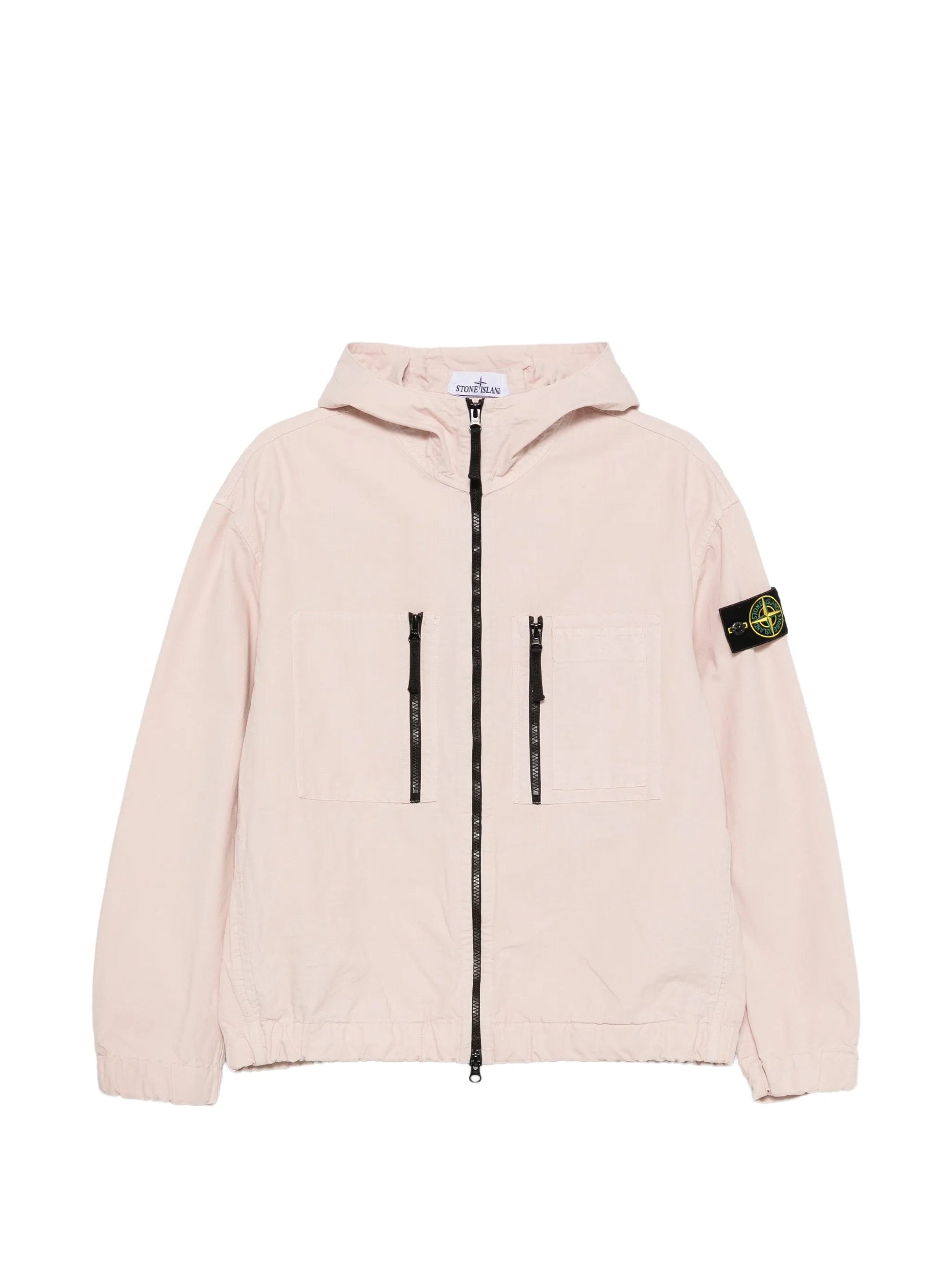 Stone Island zip - fastening hooded jacket