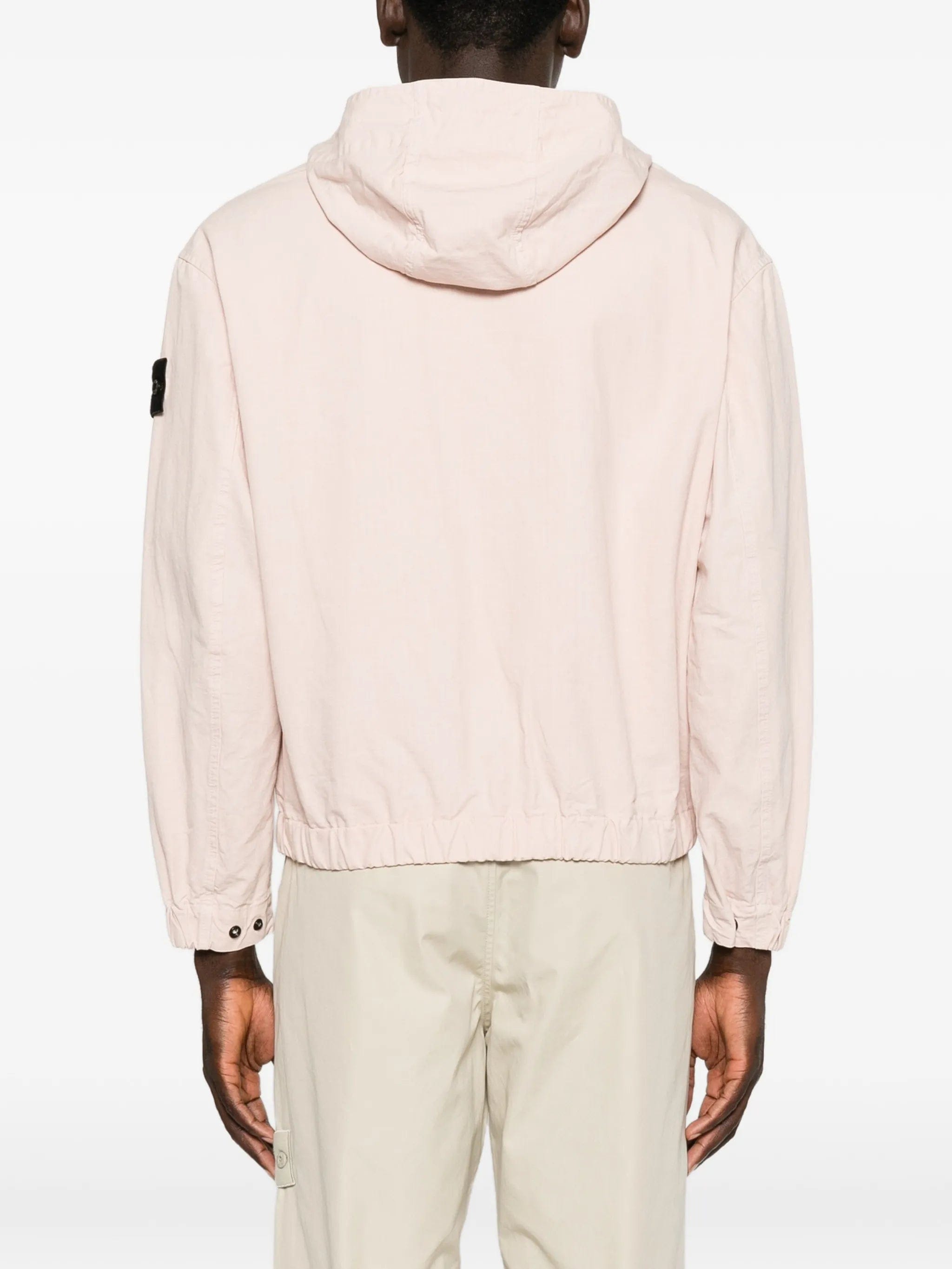 Stone Island zip - fastening hooded jacket