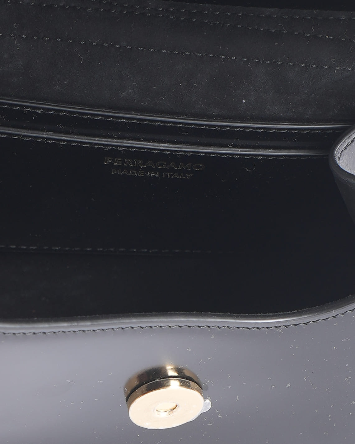 Salvatore Ferragamo New Salvatore Ferragamo Geometric Small Top Handle Bag with Crossbody Strap