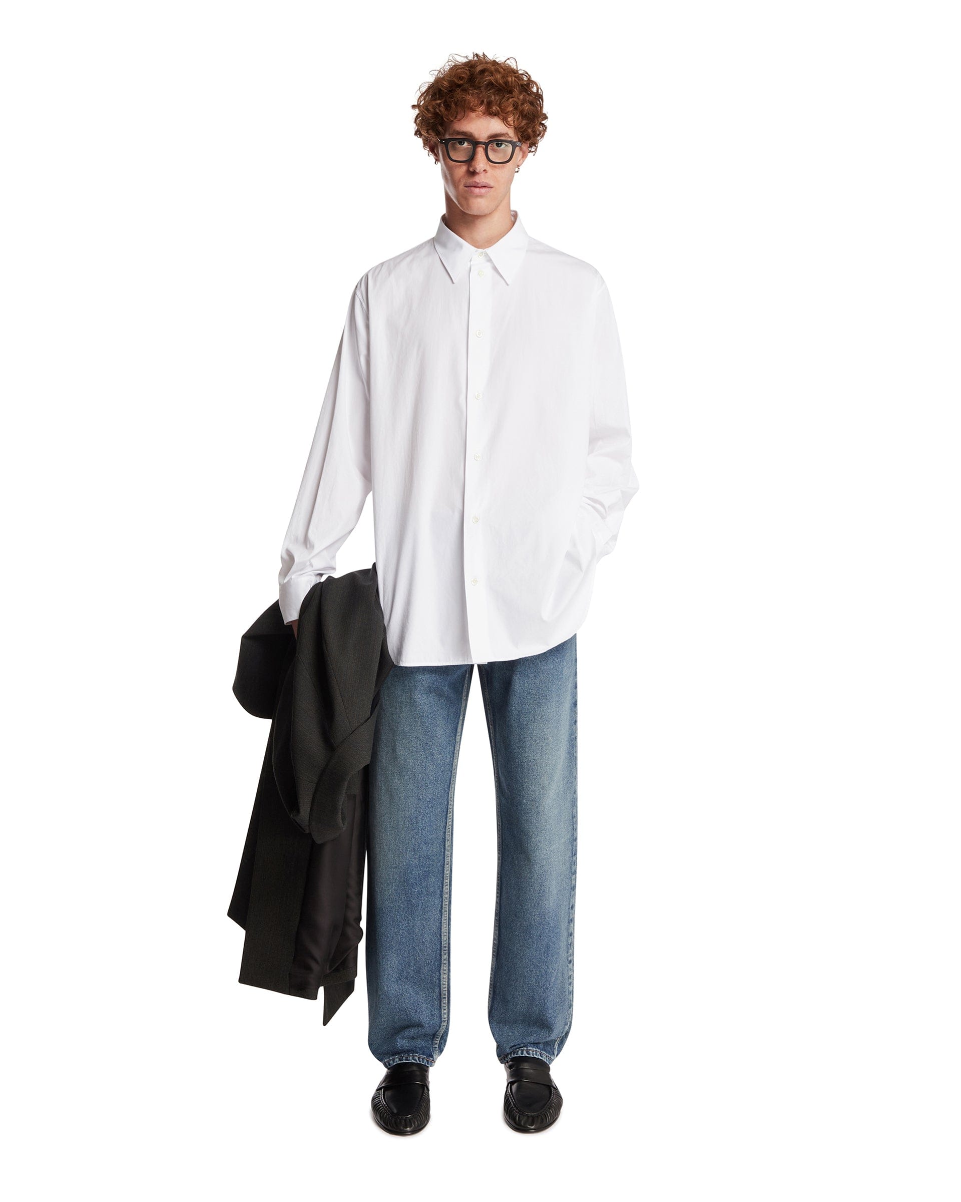 THE ROW Camicia Tomek Bianca