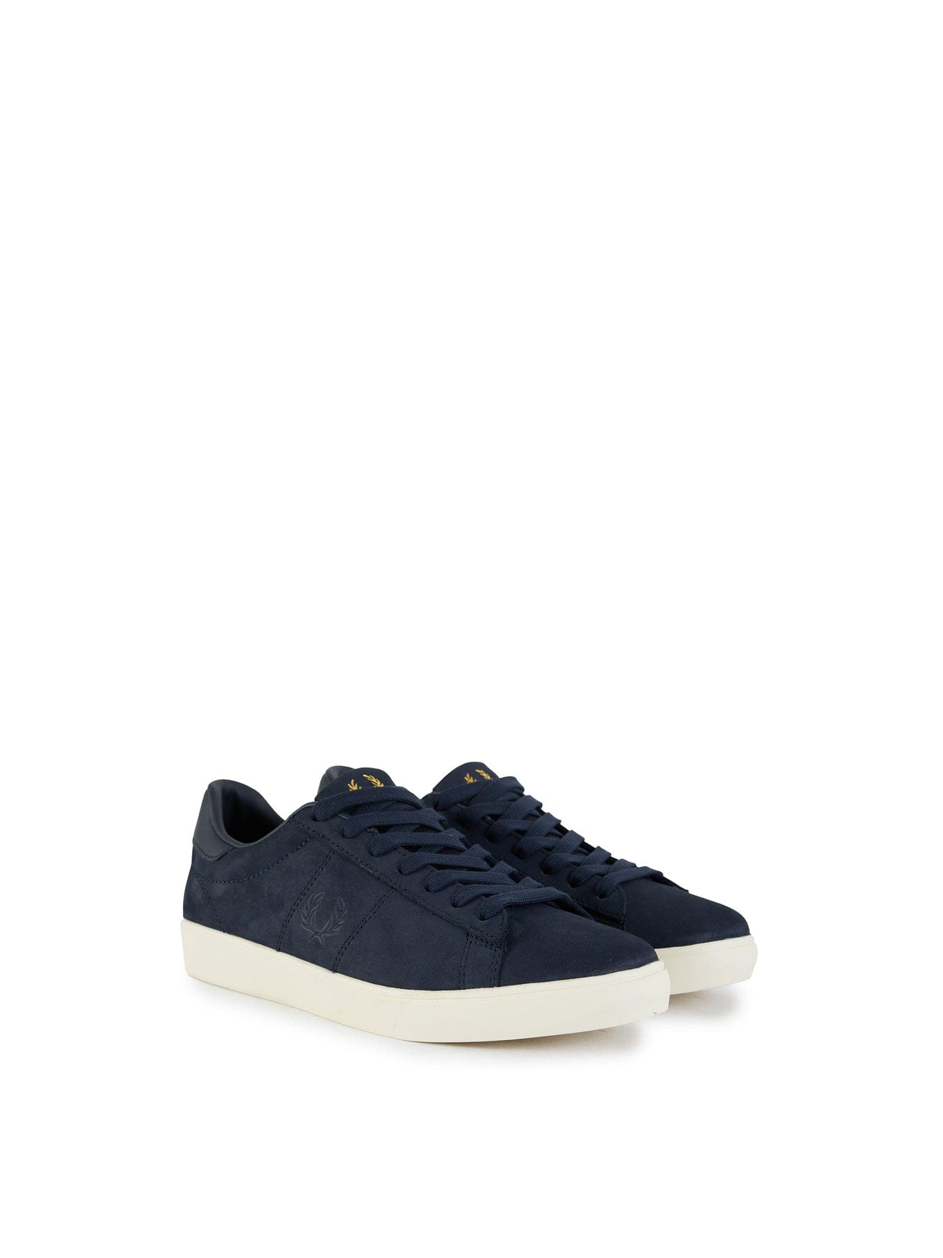 Fred Perry B4 Suede Nylon Trainers Blue