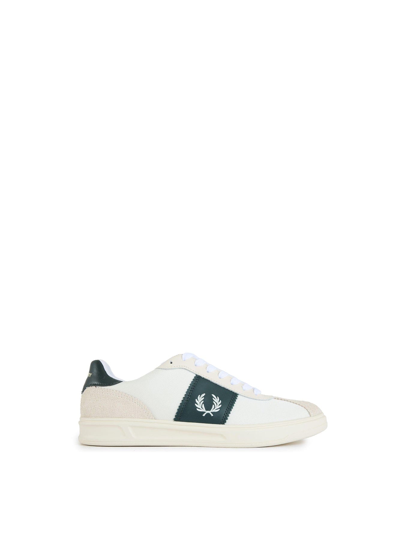 Fred Perry B4 Suede Nylon Trainers Neutral