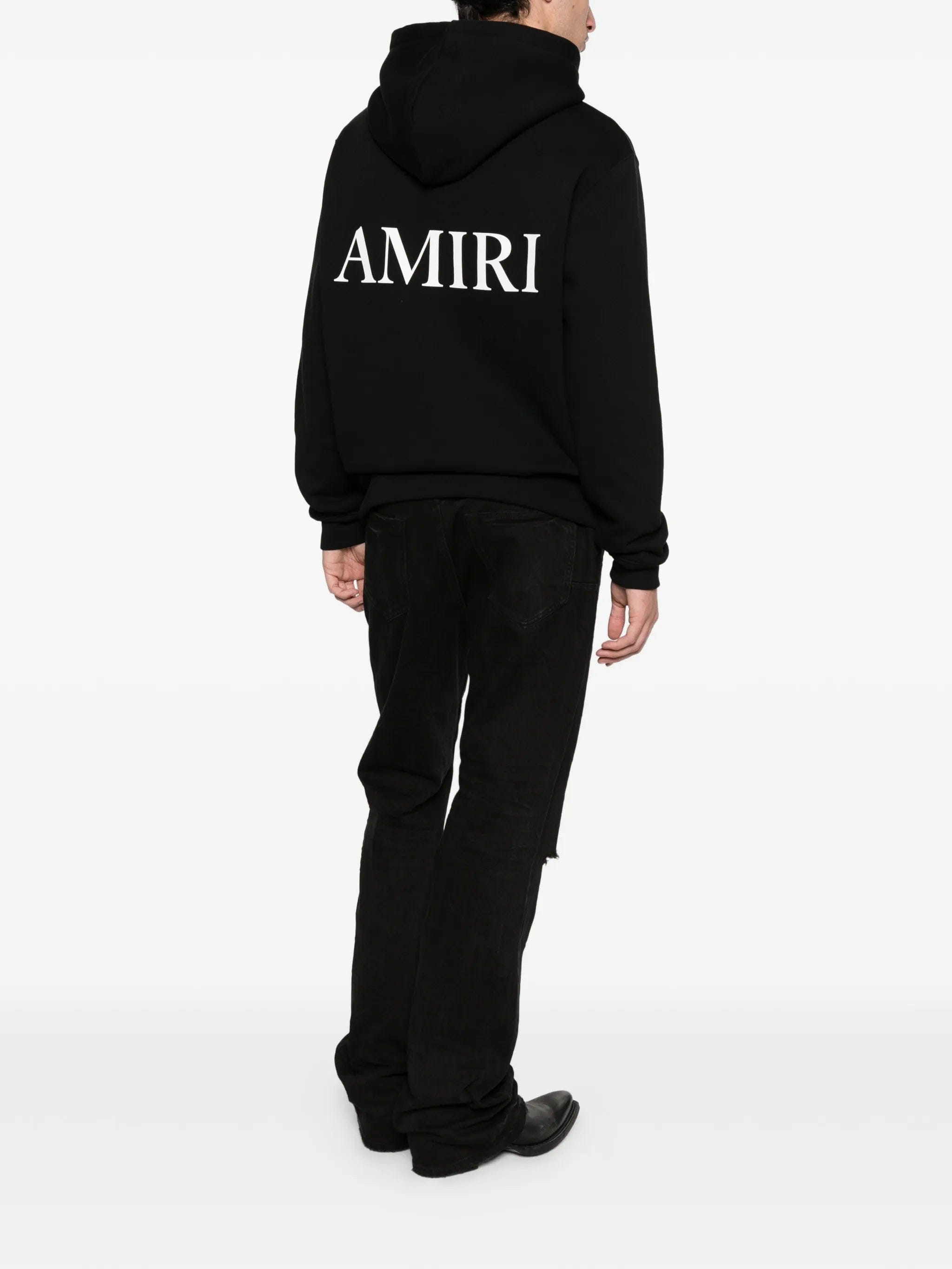 AMIRI MA Core logo - print hoodie