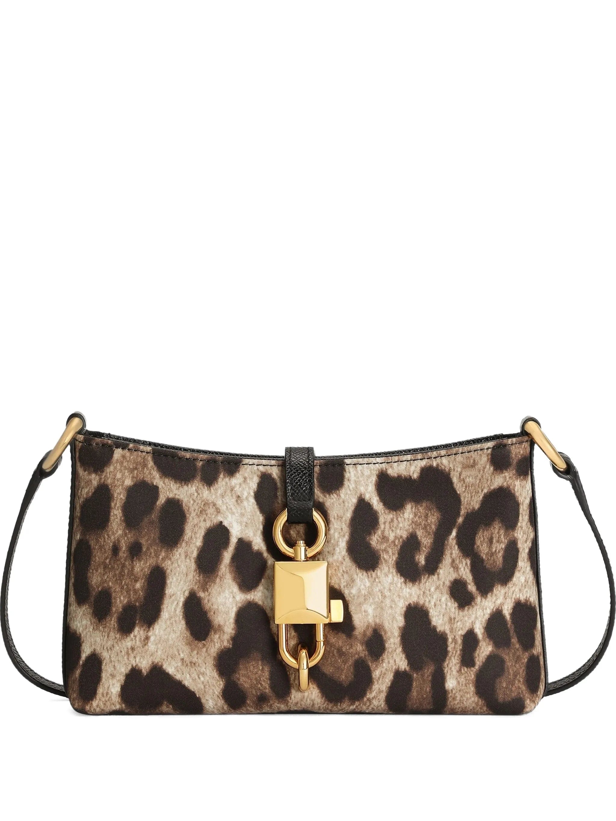 Dolce & Gabbana animal - printed lock - detail shoulder bag