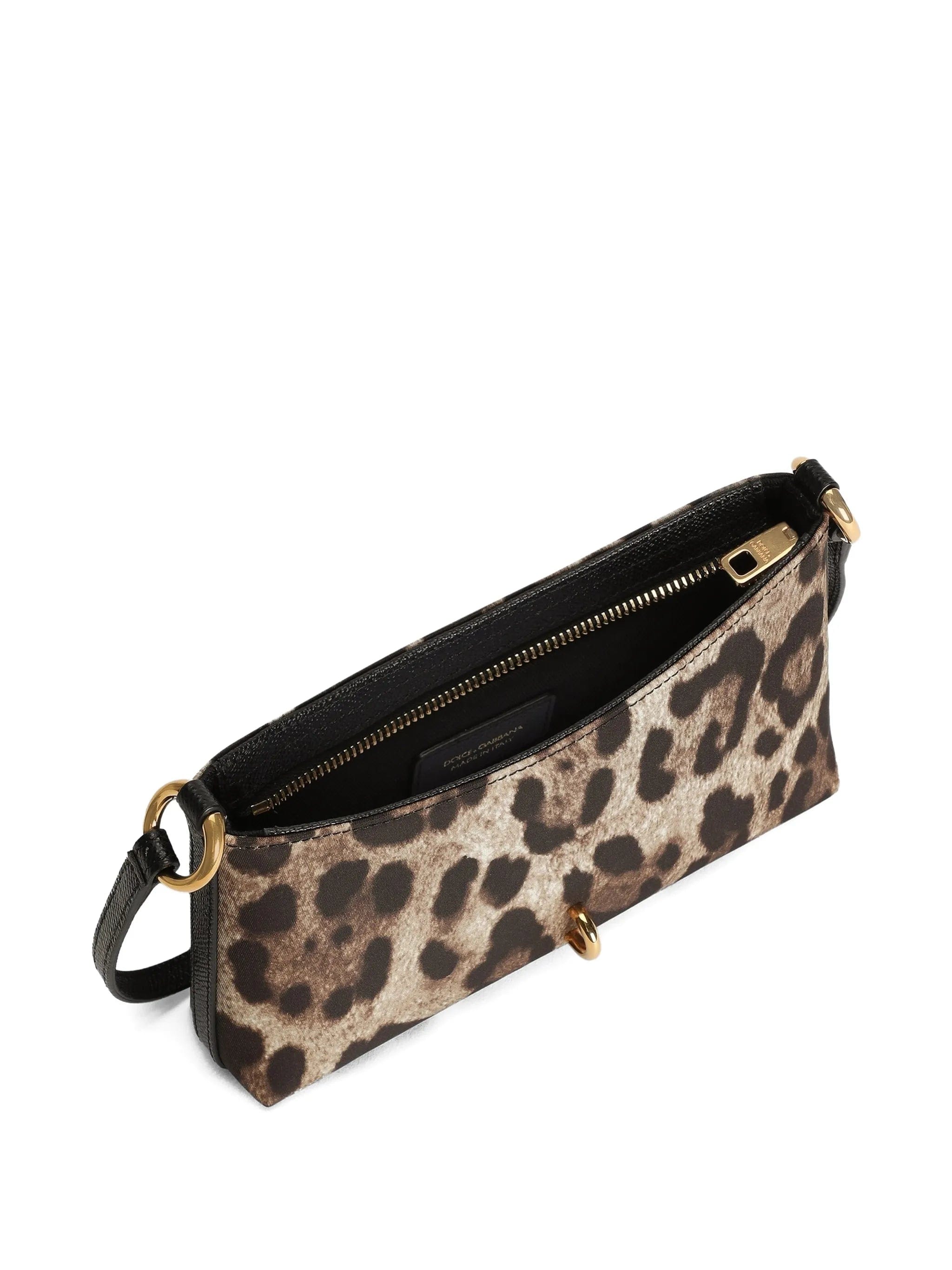 Dolce & Gabbana animal - printed lock - detail shoulder bag