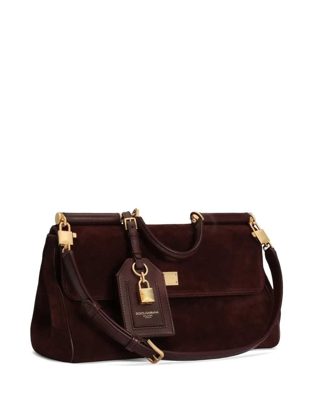 Dolce & Gabbana Women Medium My Sicily Bag In Split Calfskin