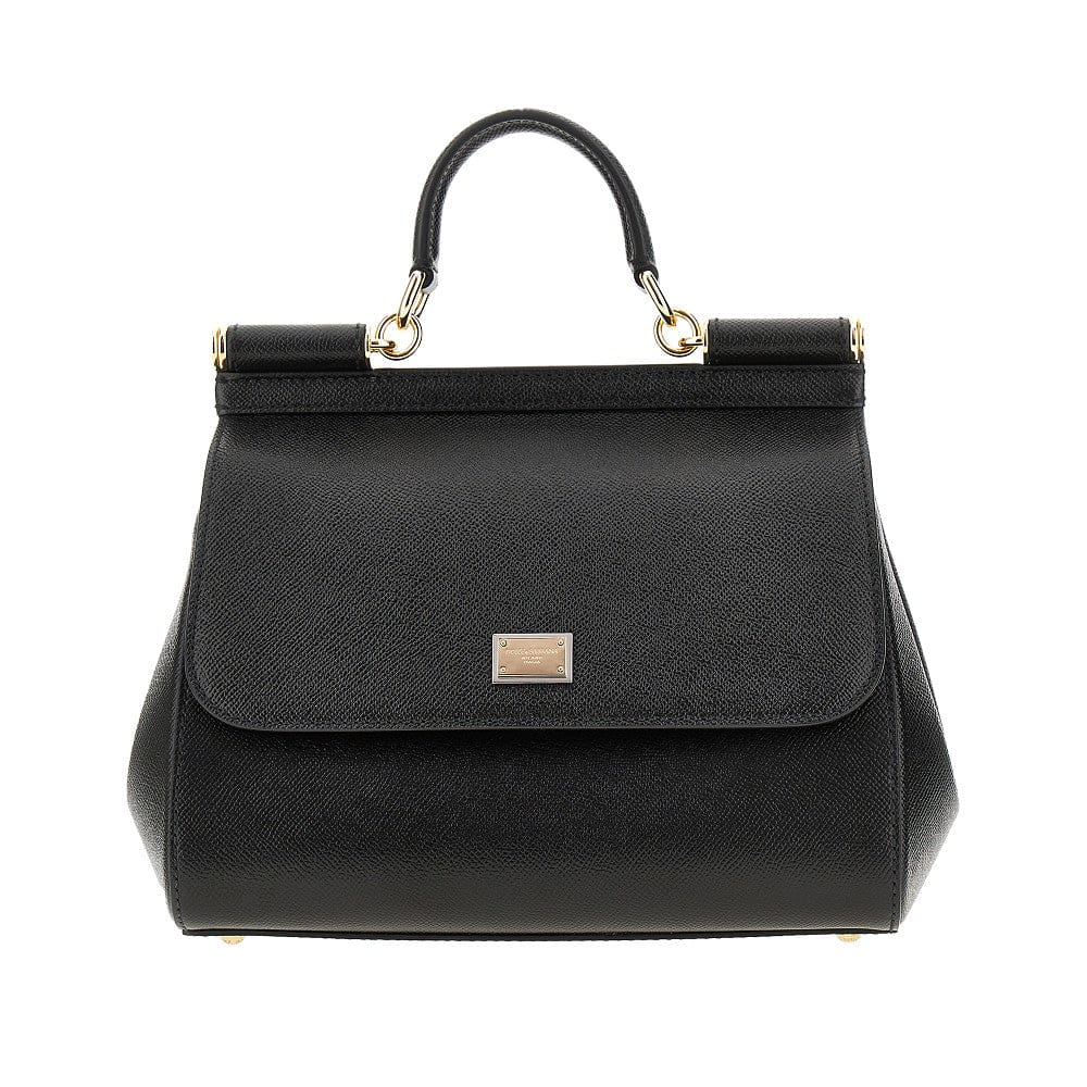 Dolce&Gabbana Women Dauphine Leather Large Sicily Bag